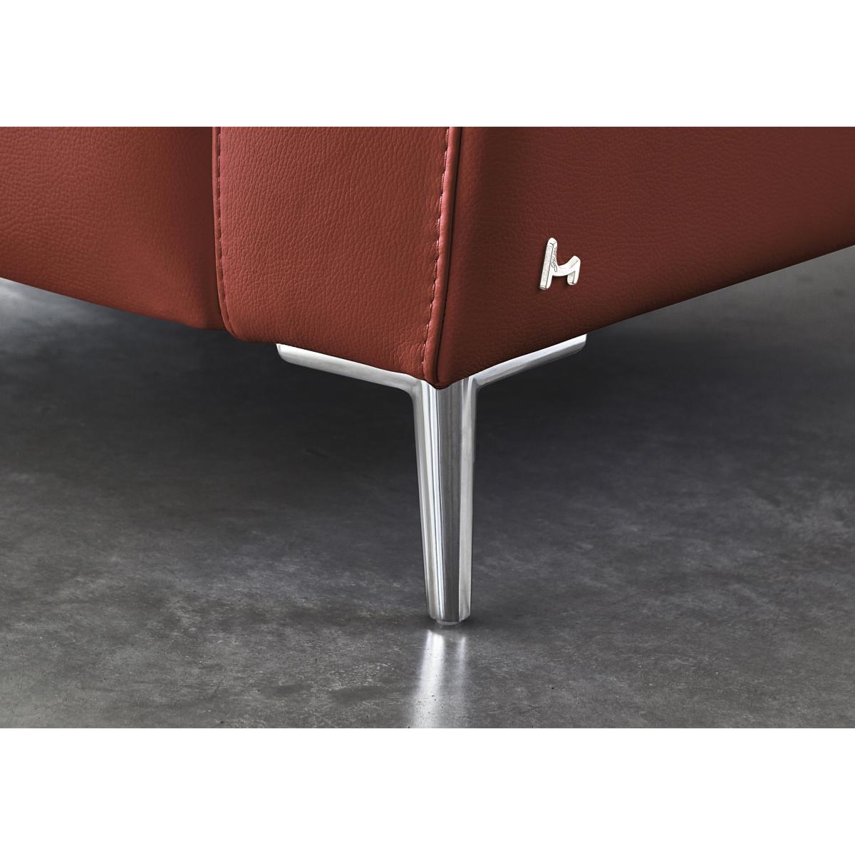 Nicoletti - Maldini 2 Seater Leather Sofa - Black – image 4