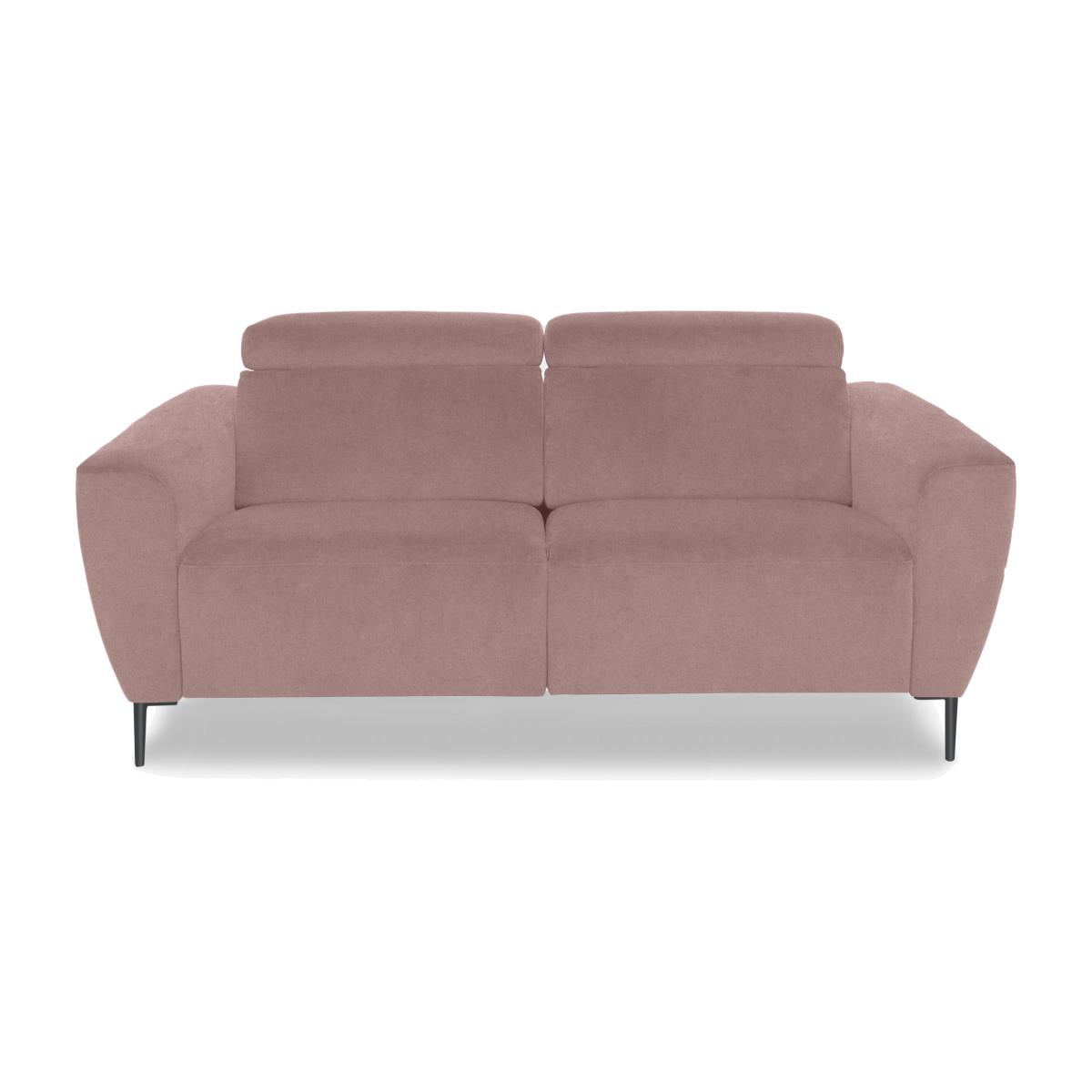 Nicoletti Italia - Milano 2 Seater Fabric Power Recliner Sofa - Fuente Coral – image 1