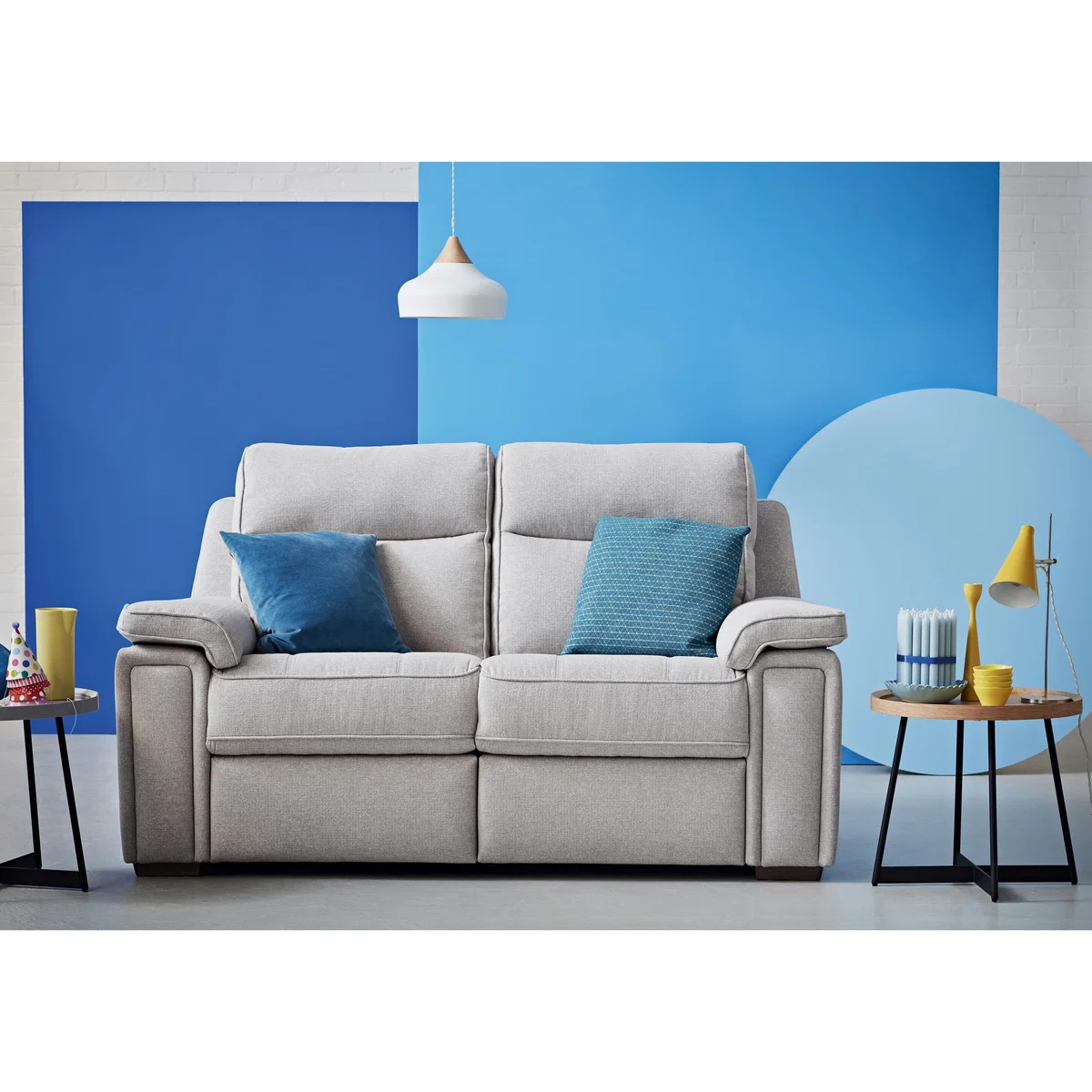 G Plan - Hannington 2 Seater Fabric Power Recliner Sofa – image 2