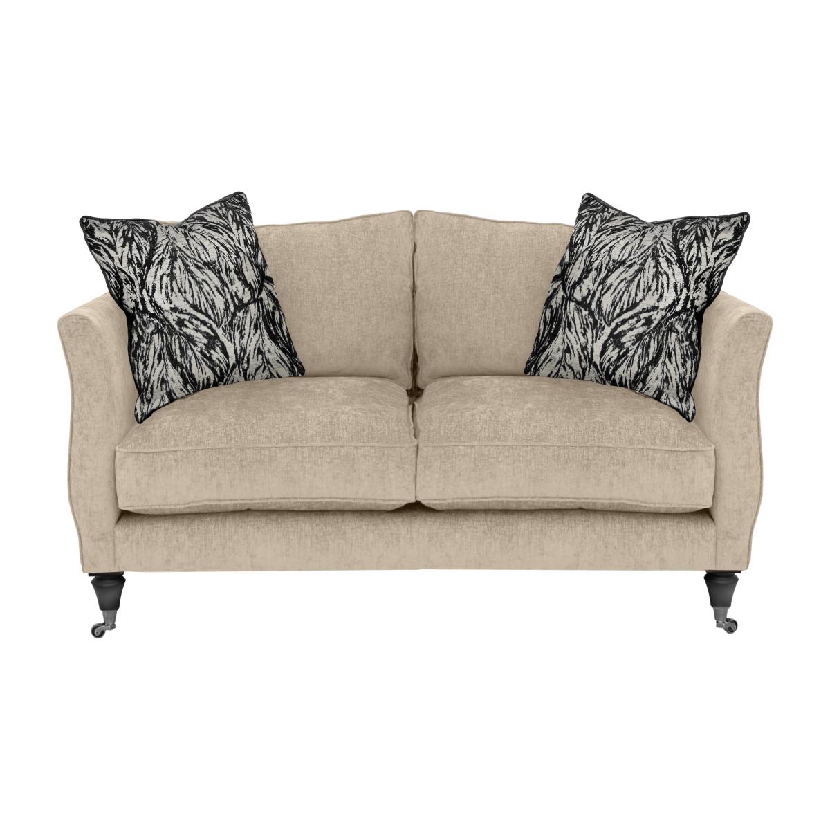 Boutique Chatterley 2 Seater Sofa - Bolero Eggshell with Ebony Castors – image 1