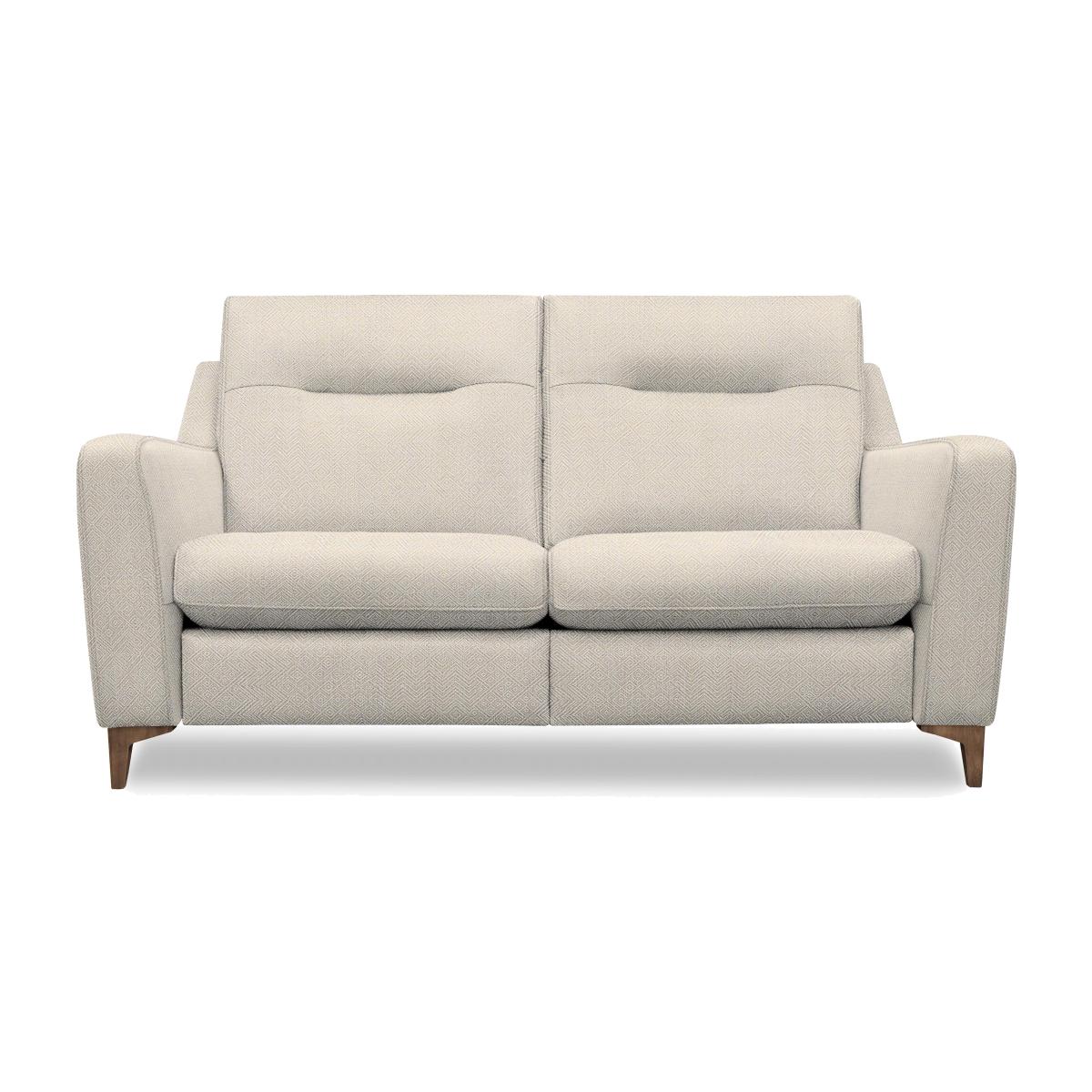 G Plan - Arlo 2 Seater Fabric Sofa - No Recliner - Nebular Blush with Walnut Feet – image 1