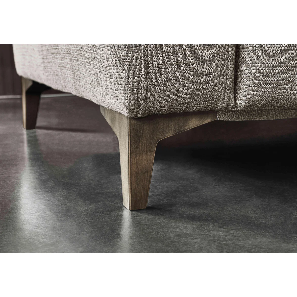 G Plan - Arlo 2 Seater Fabric Power Recliner Sofa - Mirage Powder with Walnut Feet – image 8