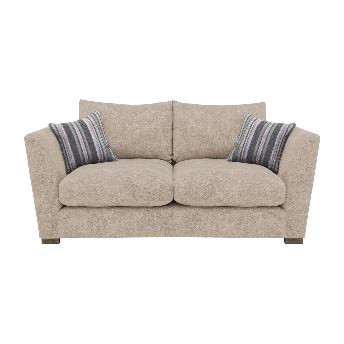 Nautical 2 Seater Classic Back Sofa - Cream