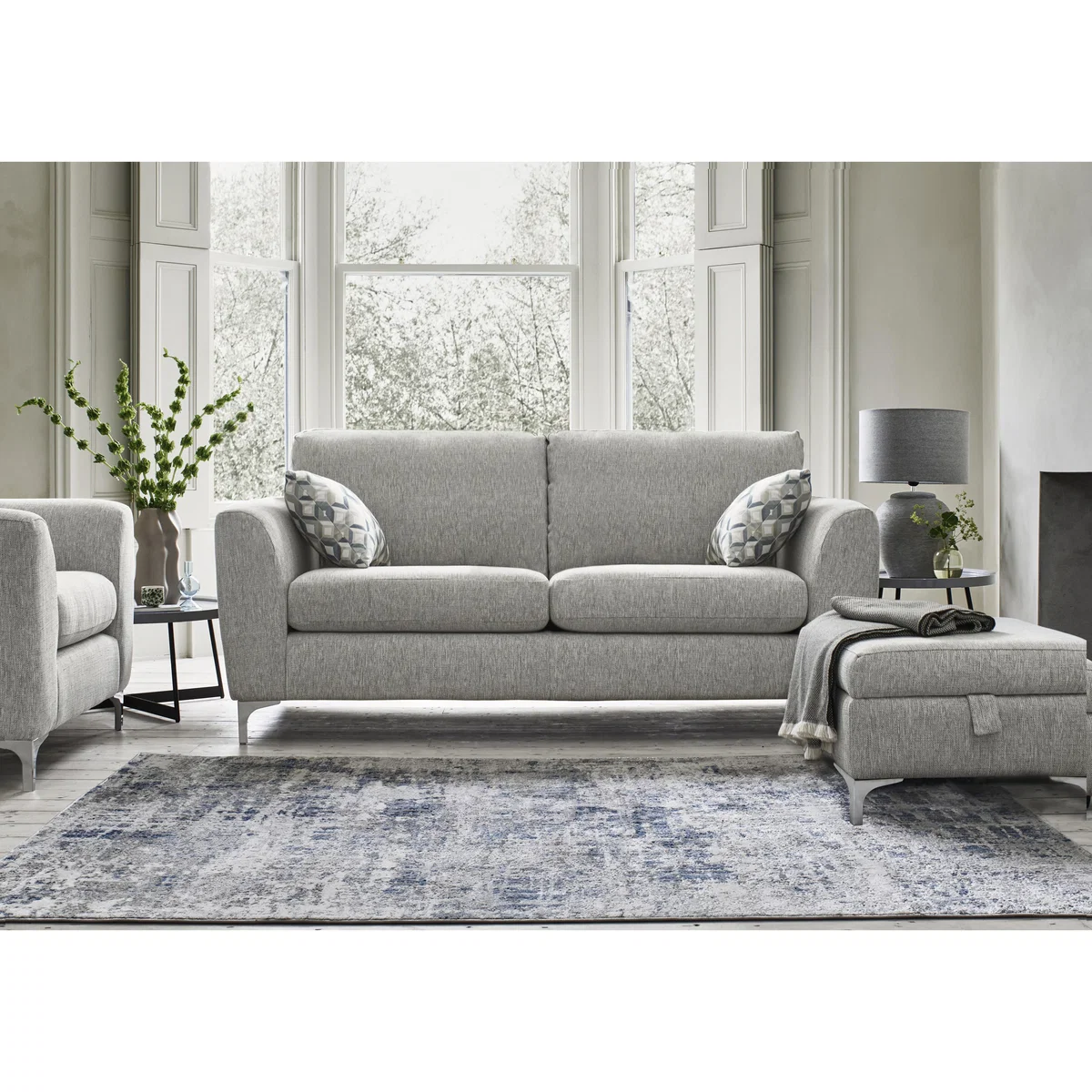 Pippa 2 Seater Fabric Sofa - Dijon Tutti Wd Ft – image 2