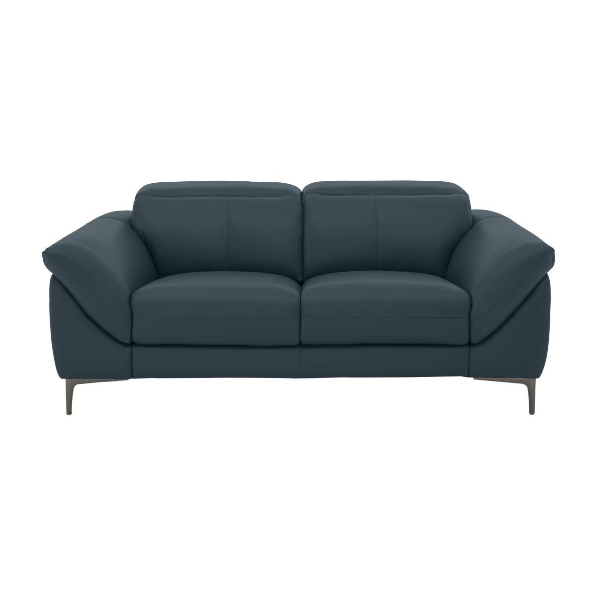 Galaxy 2 Seater Power Sofa with Power Headrests- World of Leather – image 1