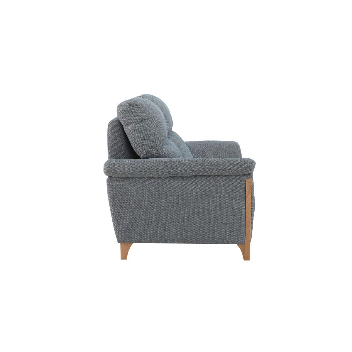 Ercol - Enna Medium Fabric Sofa - Blue – image 4