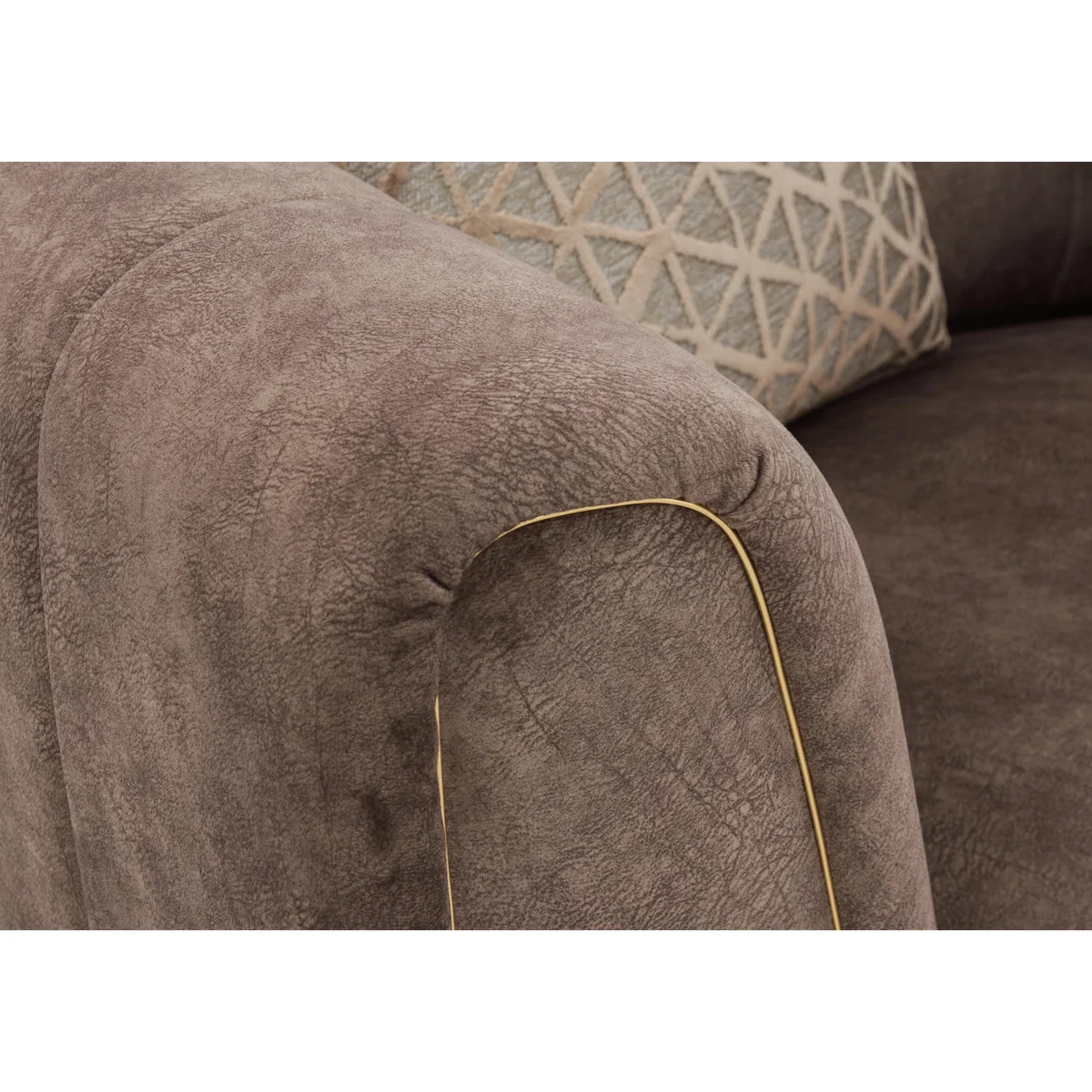 Ariana 2 Seater Fabric Classic Back Sofa - Dapple Ocean – image 3