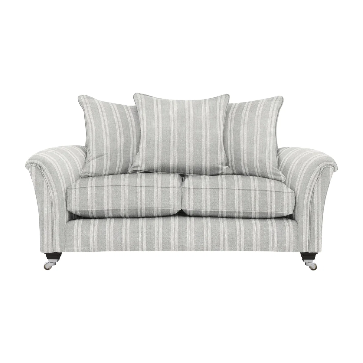 Parker Knoll - Parker Knoll Devonshire 2 Seater Pillow Back Fabric Sofa - Pattern – image 1