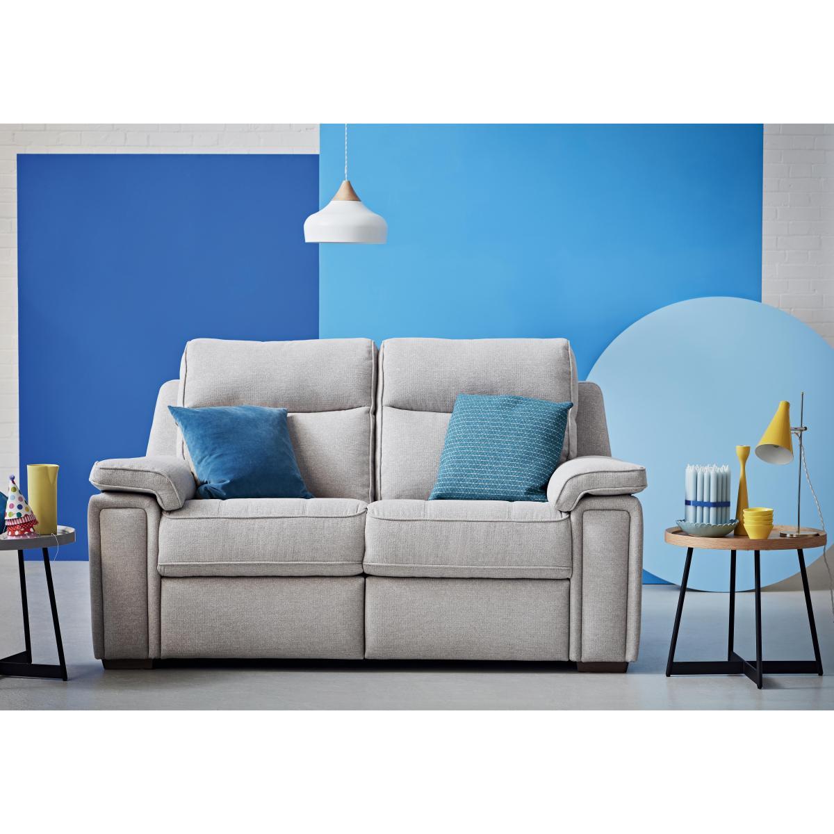 G Plan - Hannington 2 Seater Fabric Manual Recliner Sofa – image 2