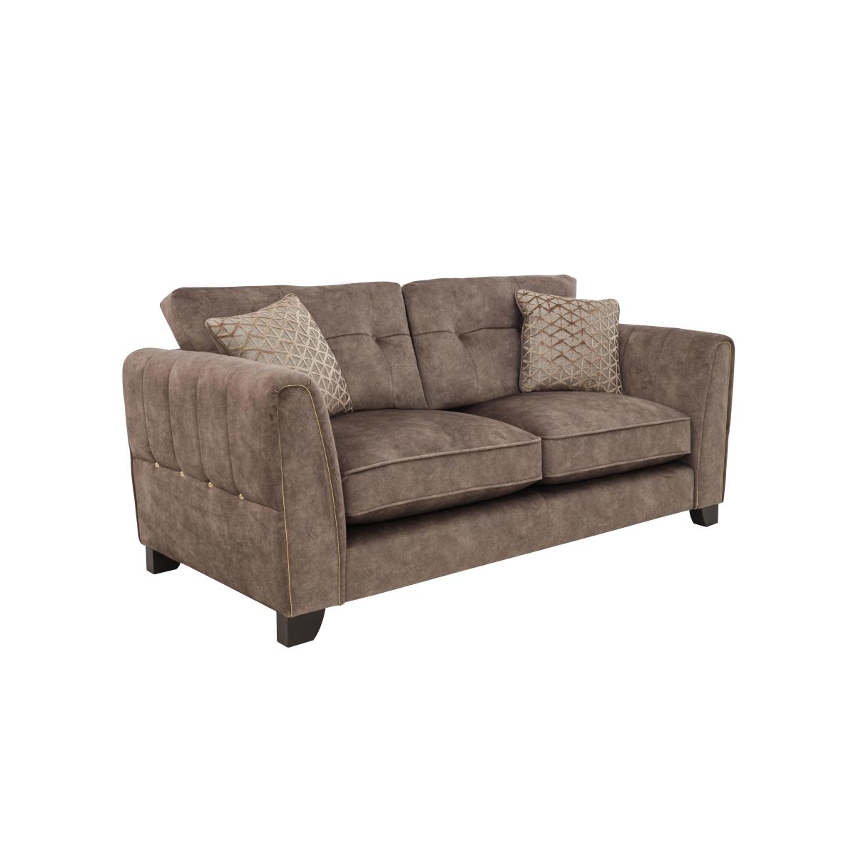 Ariana 2 Seater Fabric Classic Back Sofa – image 6