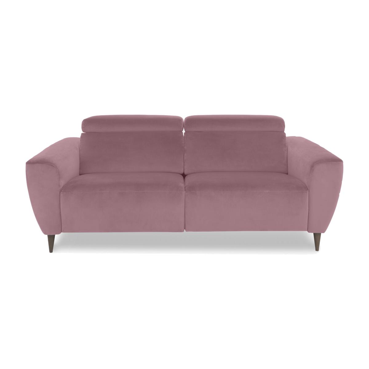 Nicoletti Italia - Milano 2.5 Seater Fabric Sofa - Selma Rosa – image 1