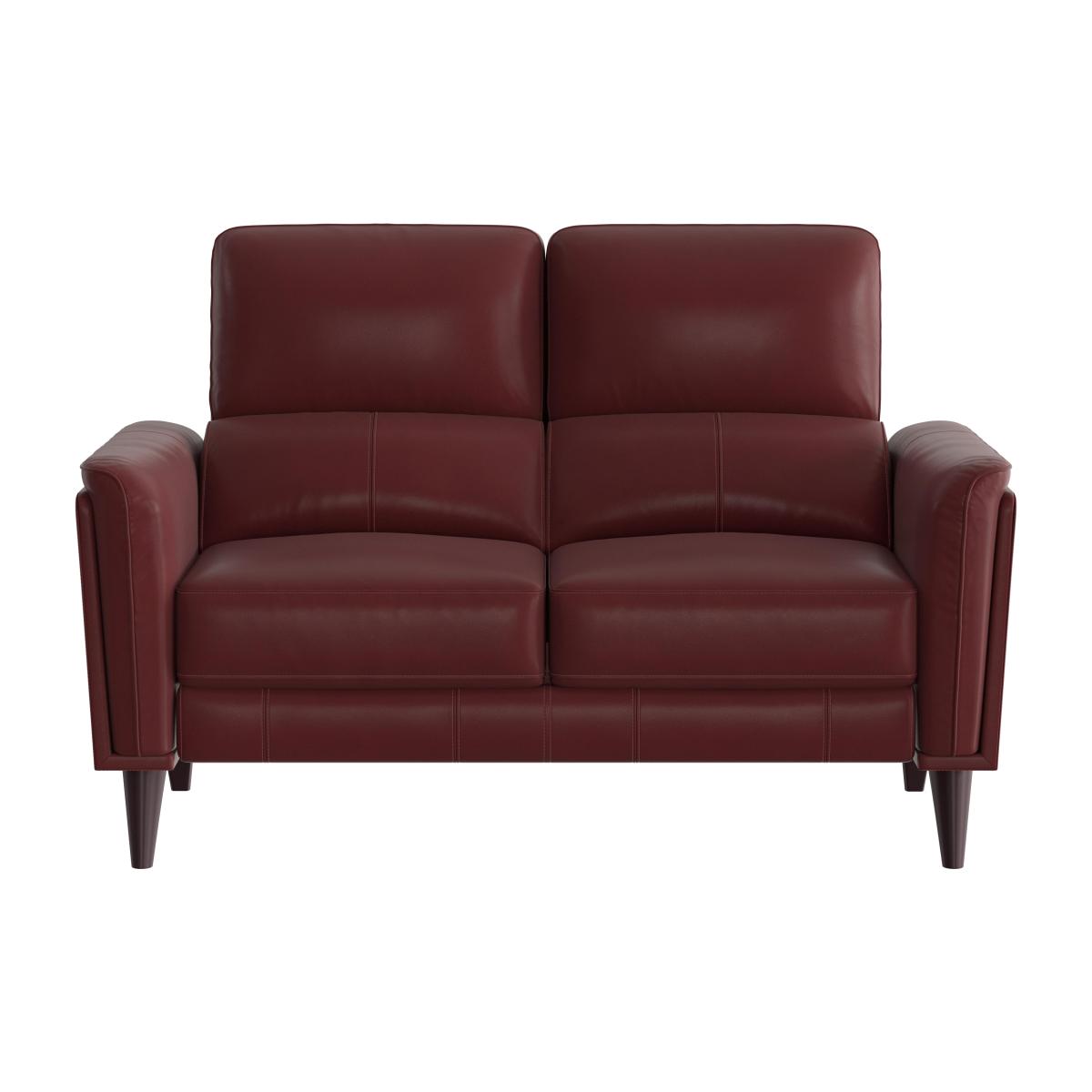 Compact Collection Klein 2 Seater HW Leather Sofa - Deep Red – image 1