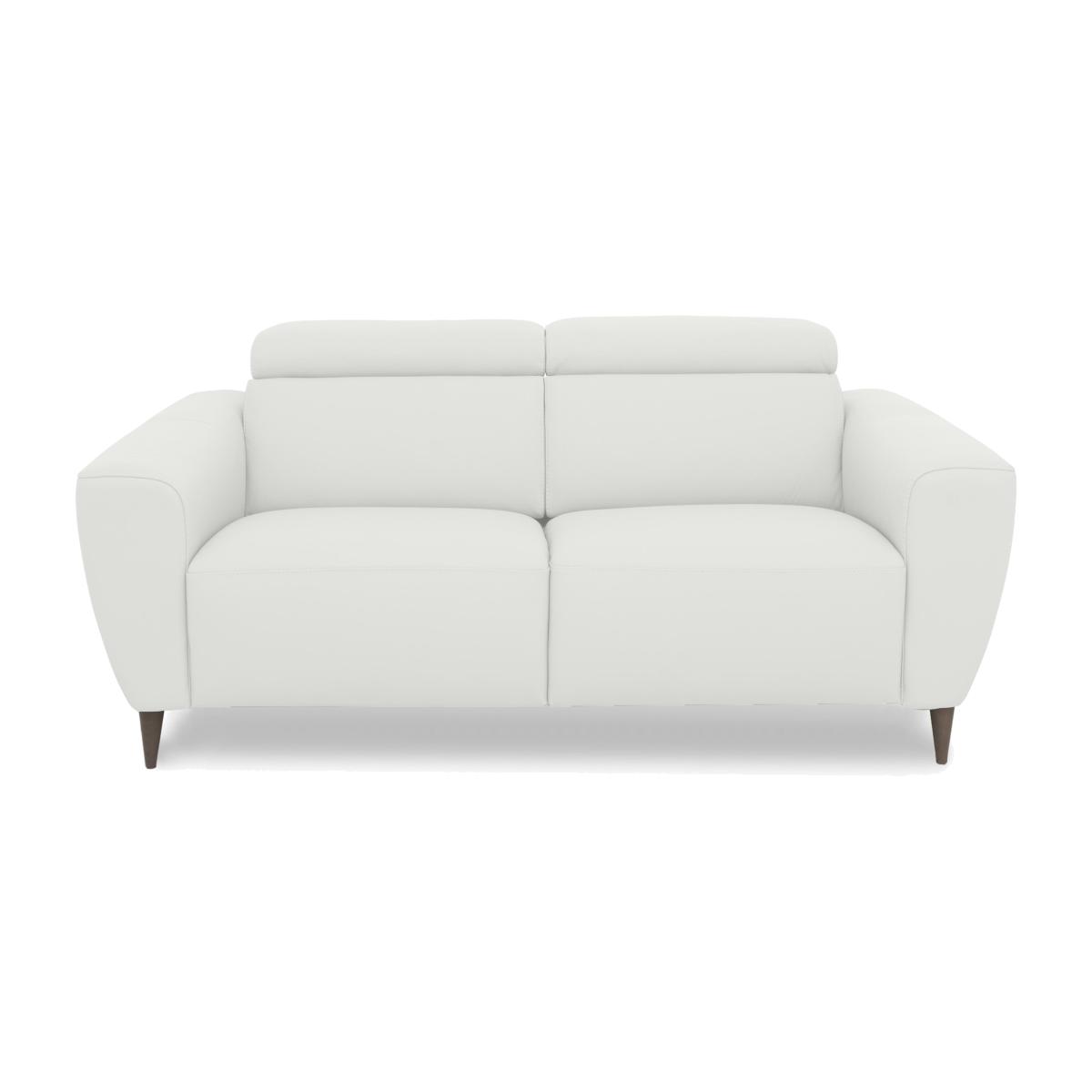 Nicoletti Italia - Milano 2 Seater Leather Sofa - Torello Bianco Puro – image 1