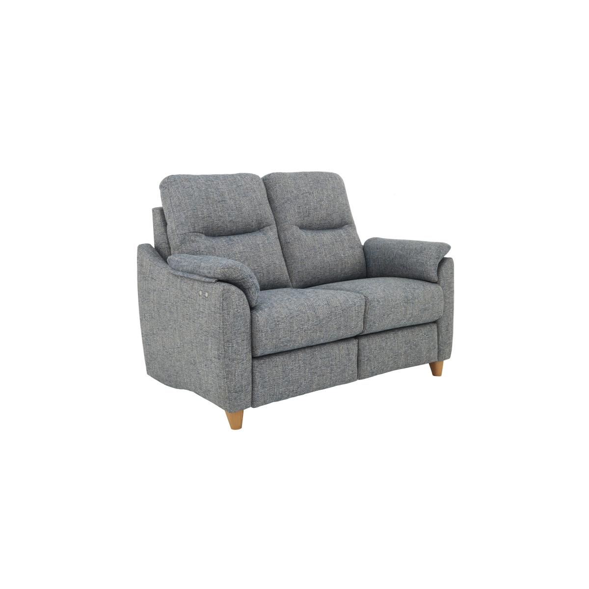 G Plan - Spencer 2 Seater Fabric Power Recliner Sofa - Grey – image 2