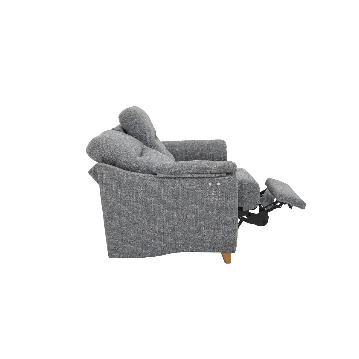 G Plan - Spencer 2 Seater Fabric Power Recliner Sofa - Grey – image 5