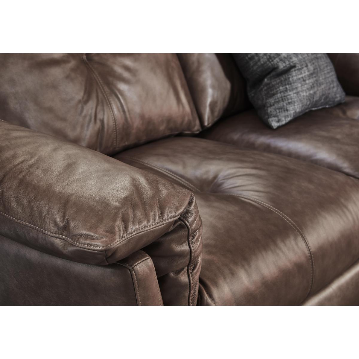 The Slouch 2 Seater Leather Sofa- World of Leather – image 4