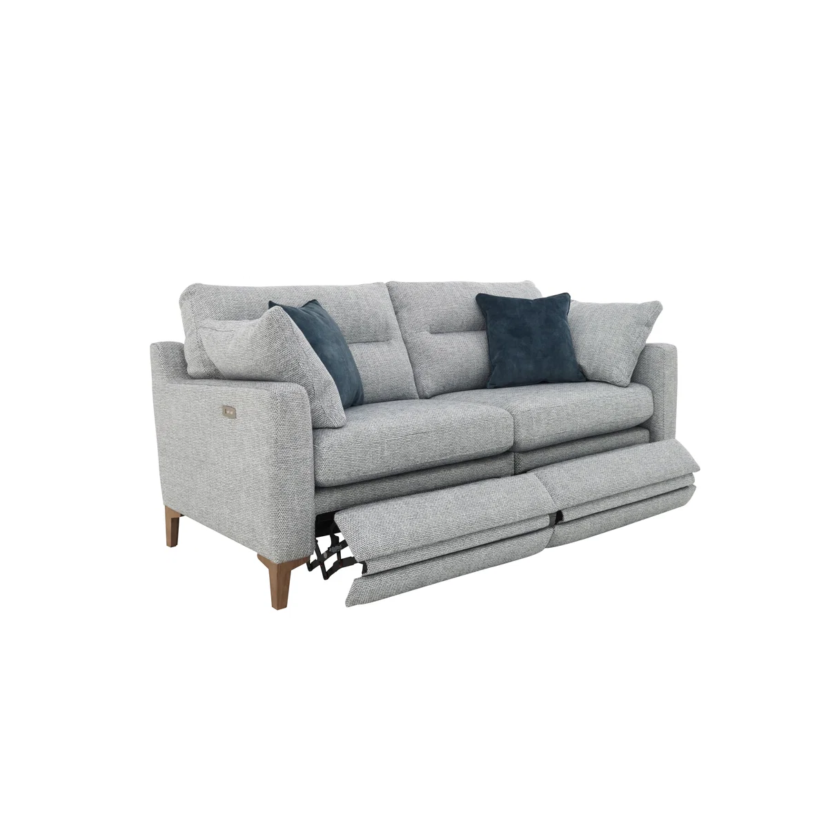 Uniqa 2 Seater Fabric Sofa - Grey – image 7
