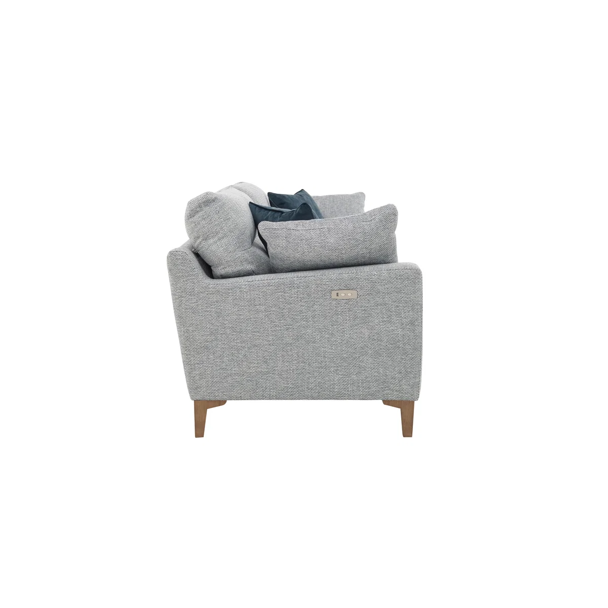 Uniqa 2 Seater Fabric Sofa - Grey – image 8
