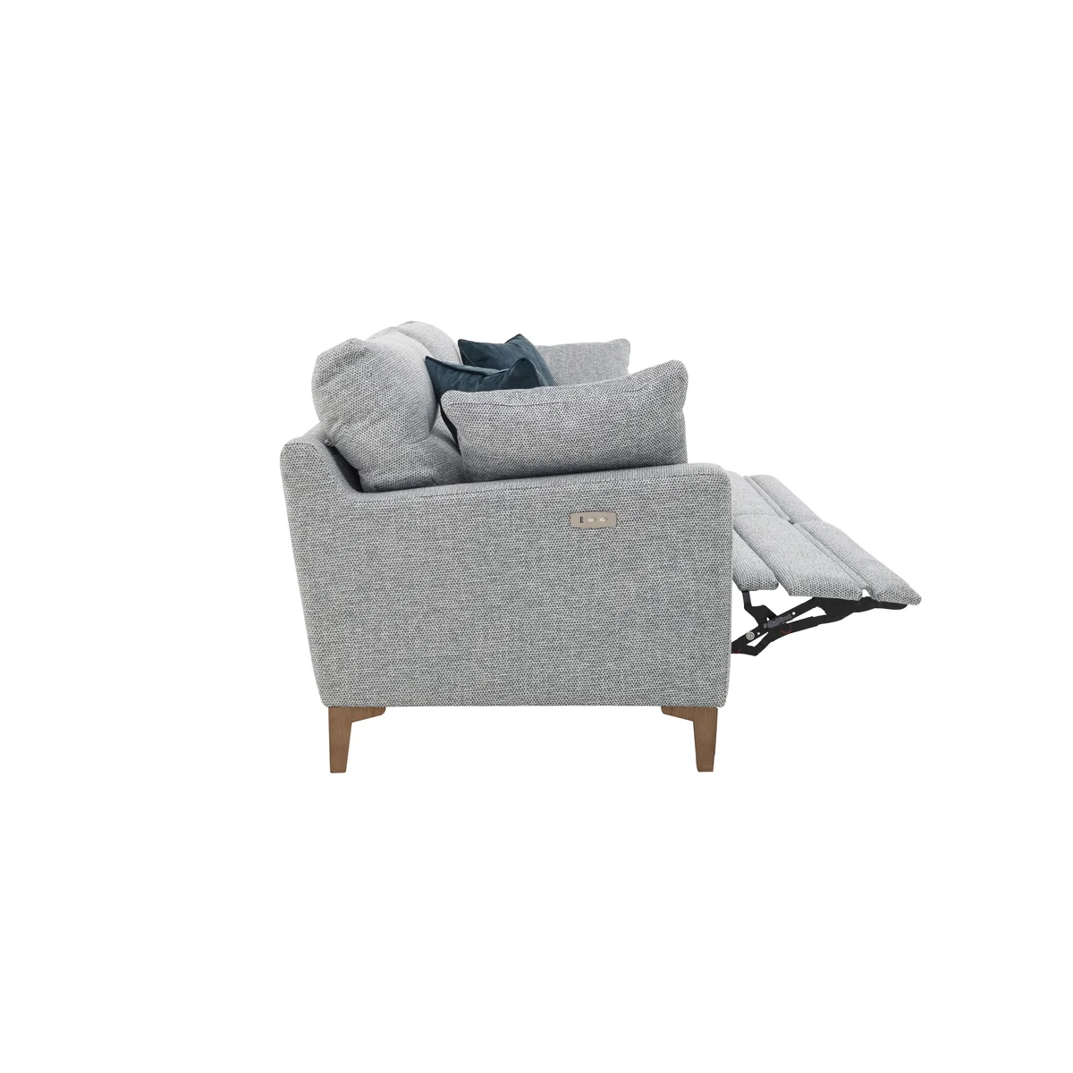 Uniqa 2 Seater Fabric Sofa - Grey – image 9