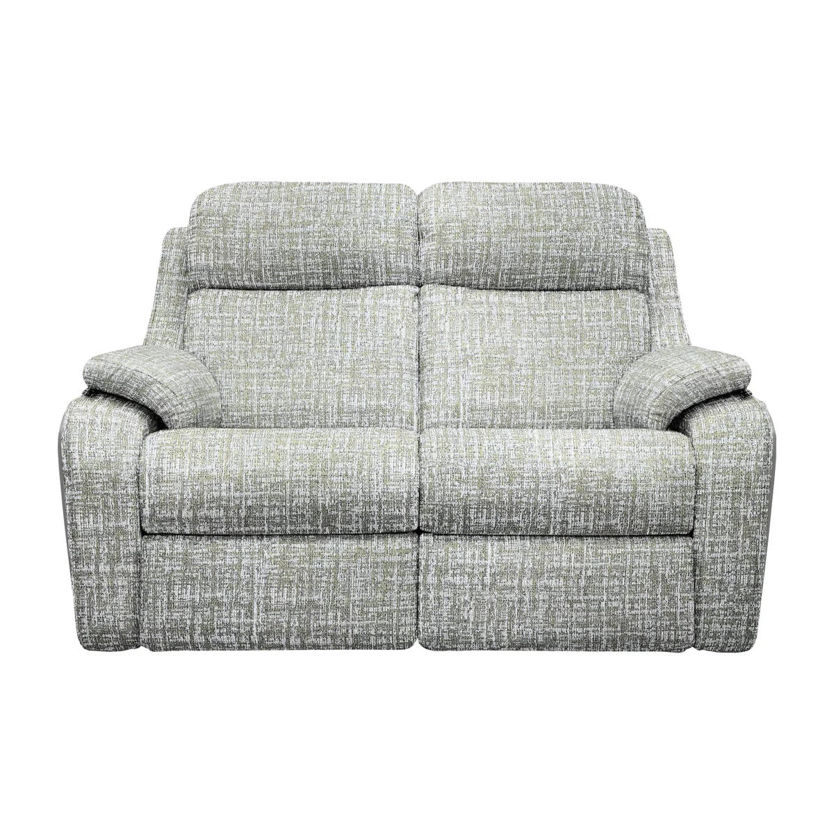 G Plan - Kingsbury 2 Seater Fabric Power Battery Recliner Sofa with Headrests - Shore Oatmeal