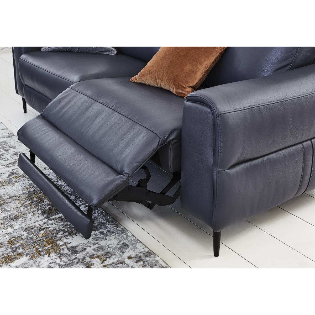 Anakin 2 Seater Leather Power Recliner Sofa – image 3