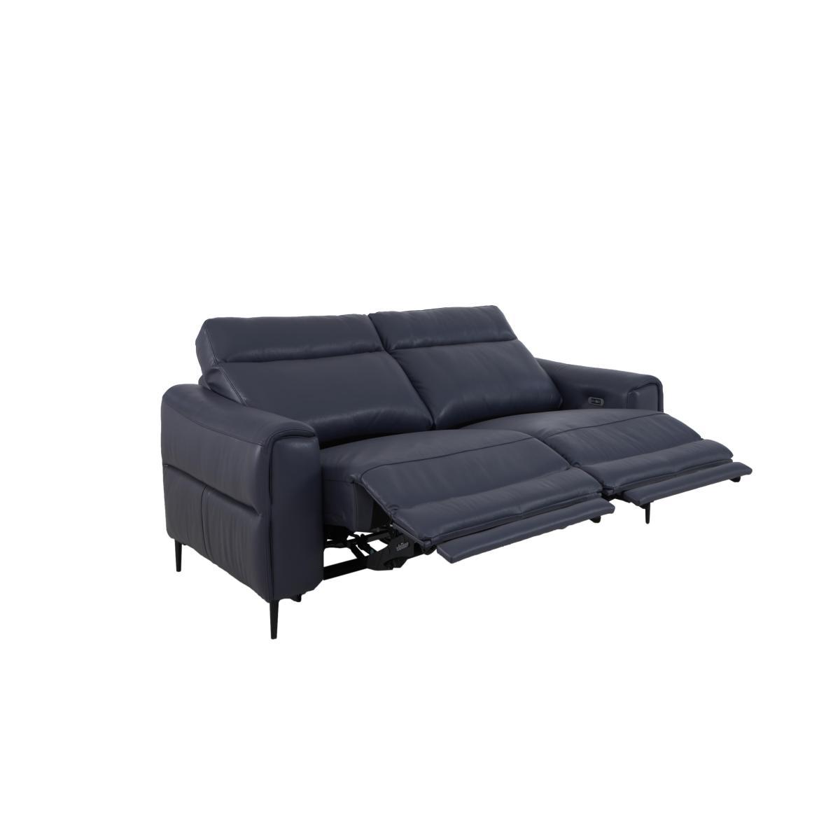 Anakin 2 Seater Leather Power Recliner Sofa – image 6