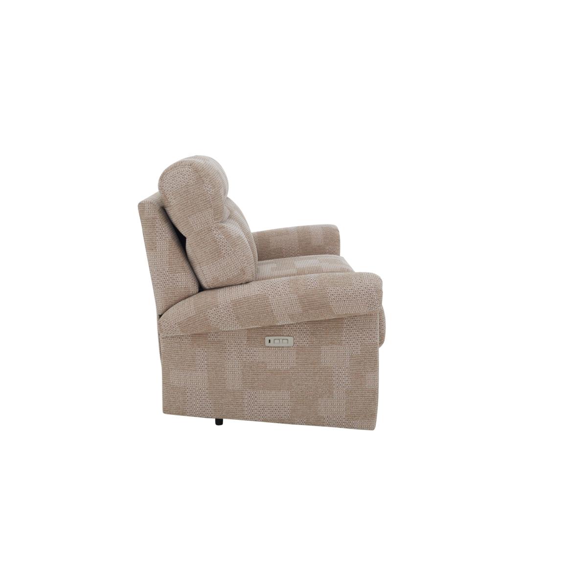 G Plan - Avon 2 Seater Fabric Power Recliner Sofa - Nebular Pebble – image 6