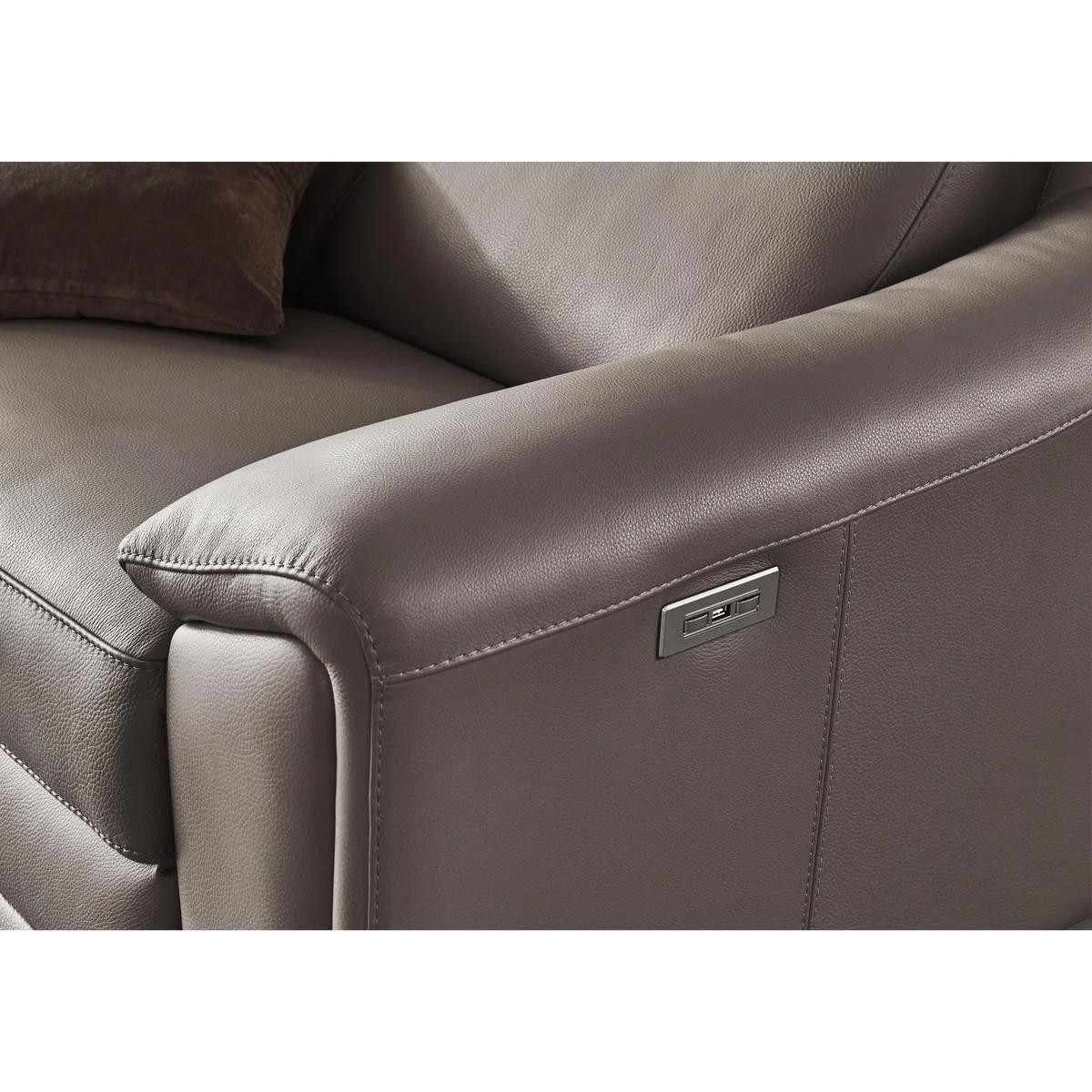 Nicoletti - Tosca 2.5 Seater Leather Sofa - Black – image 5