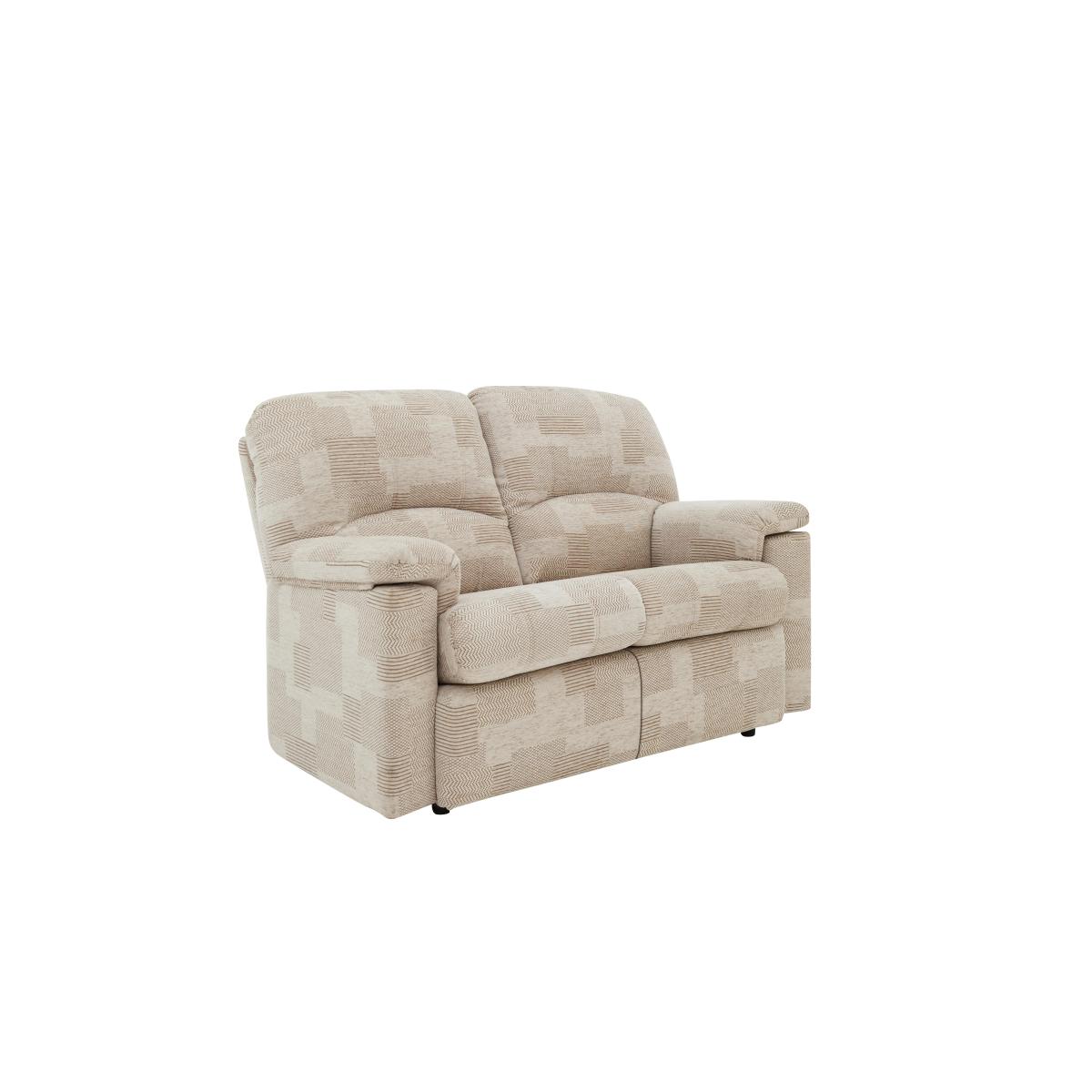 G Plan - Chloe Small Fabric 2 Seater Sofa - Checkers Putty – image 4