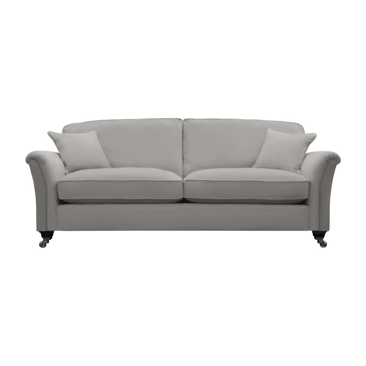 Parker Knoll - Devonshire Grand Classic Back Leather Sofa - Grey