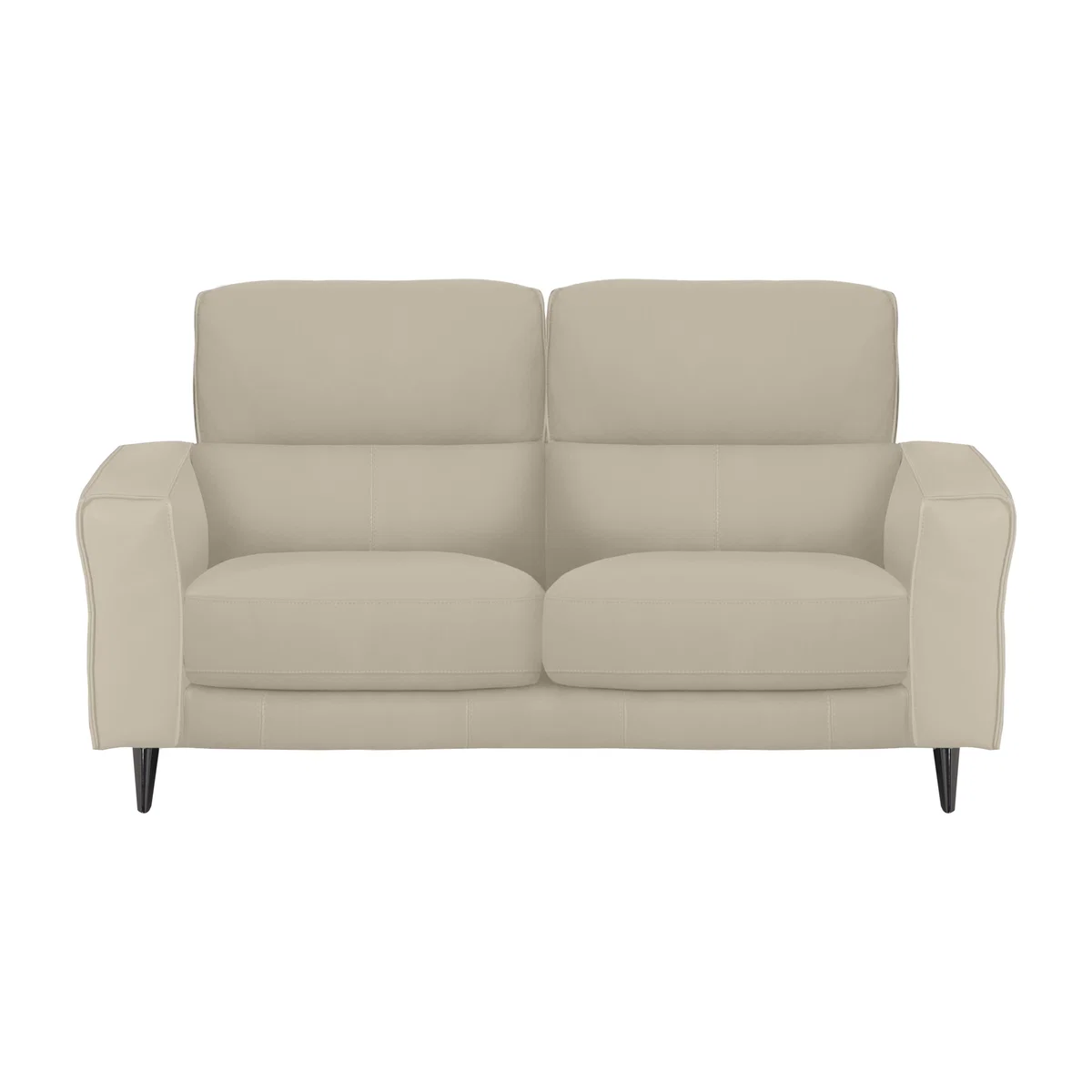 Axel 2 Seater BV Leather Sofa - Dapple Grey – image 1