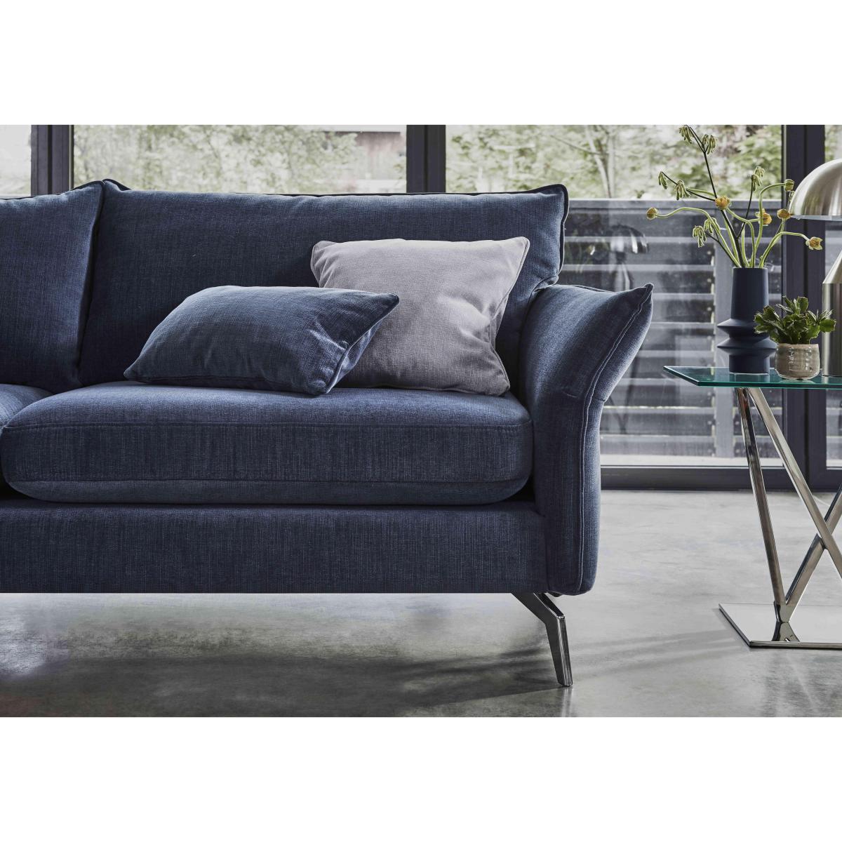 Skylar 2 Seater Fabric Sofa - Brown – image 3