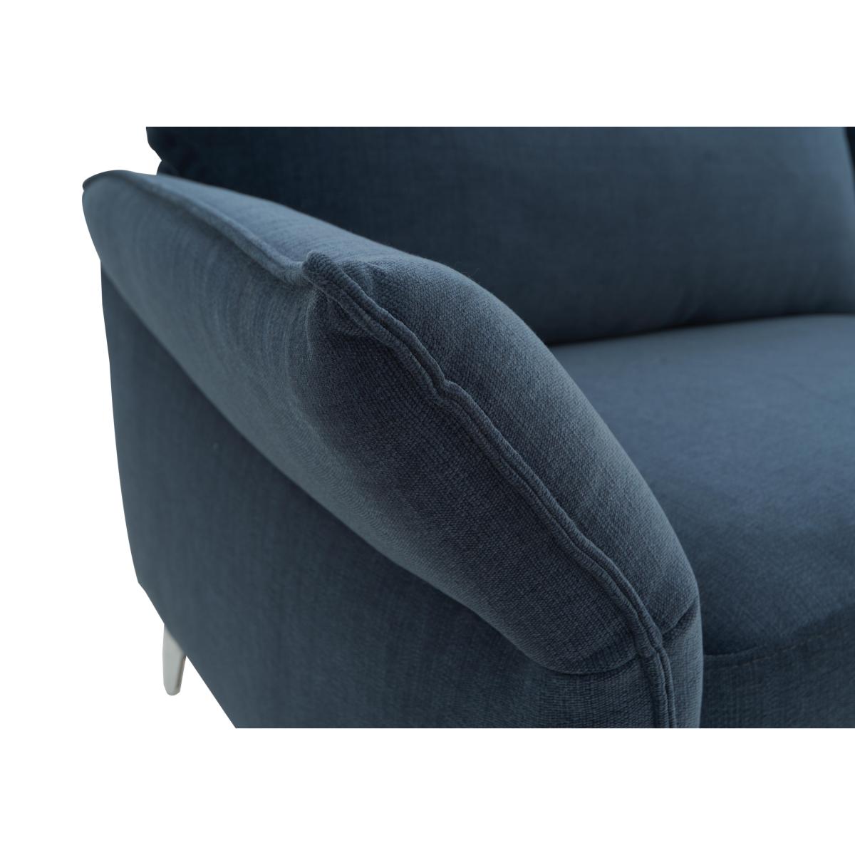 Skylar 2 Seater Fabric Sofa - Brown – image 7