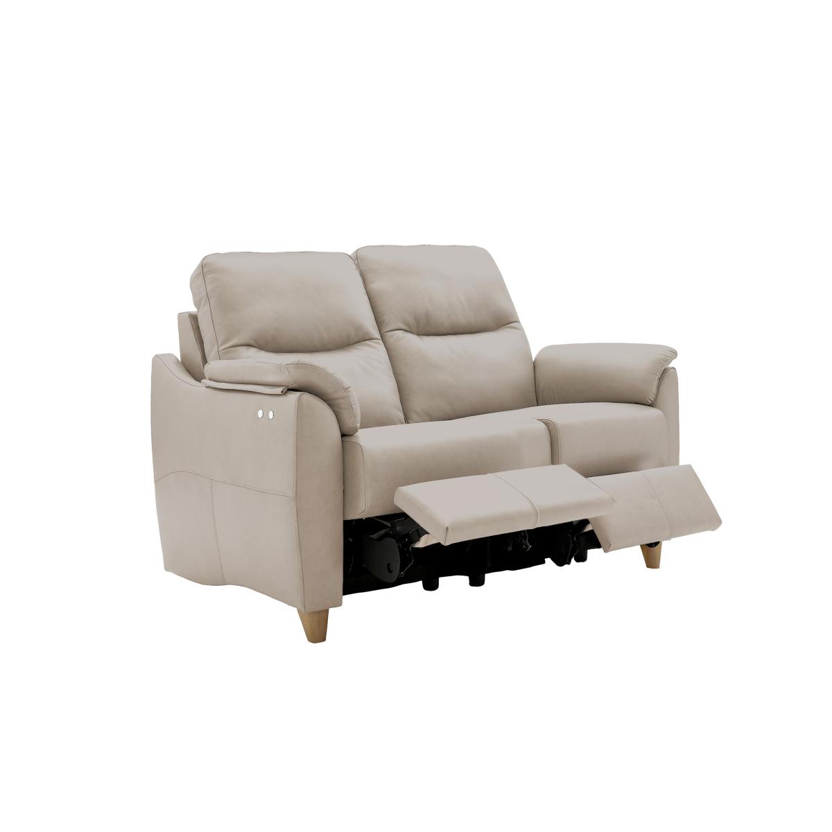 G Plan - Spencer 2 Seater Leather Power Recliner Sofa – image 2