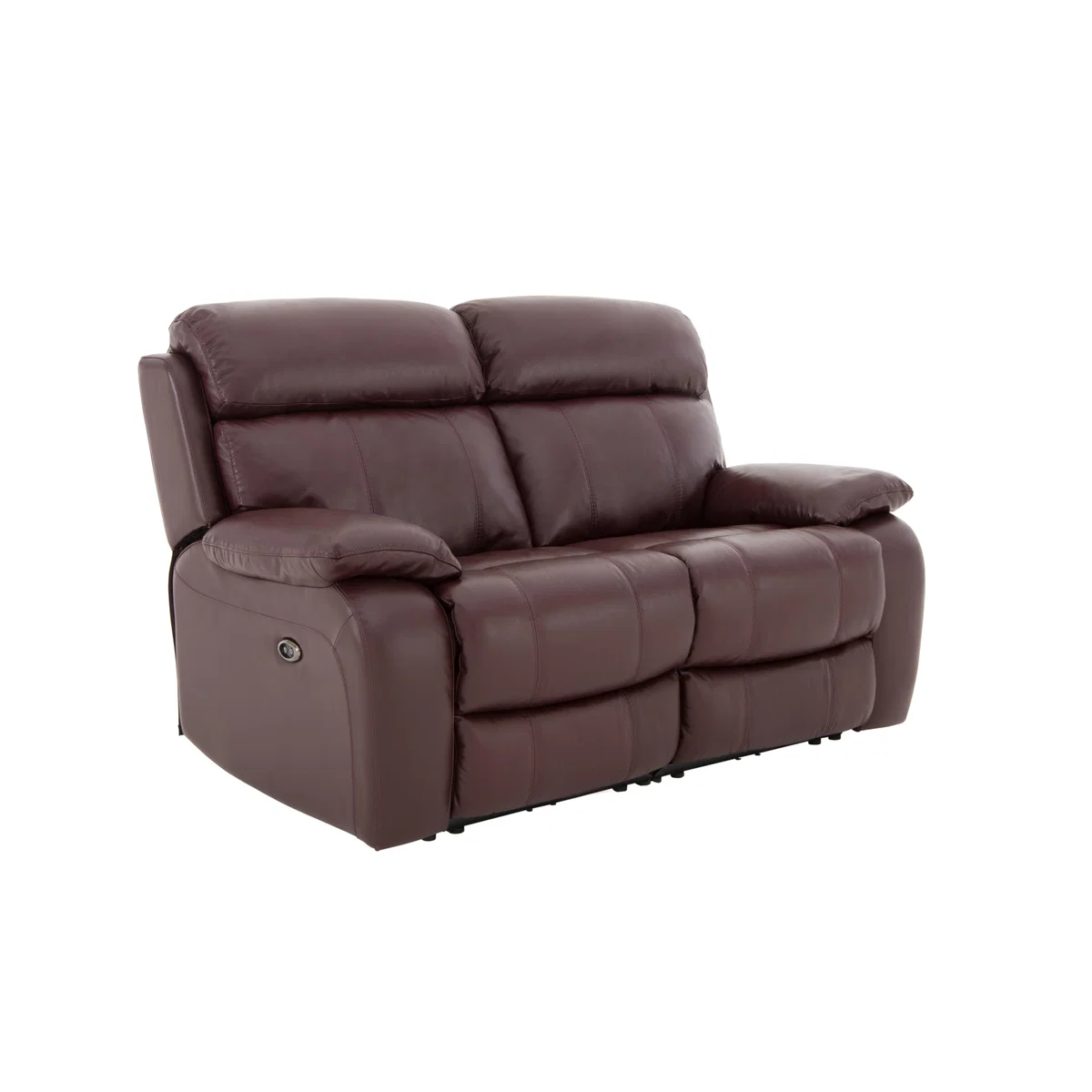 Moreno 2 Seater Leather Sofa - Brown- World of Leather – image 3