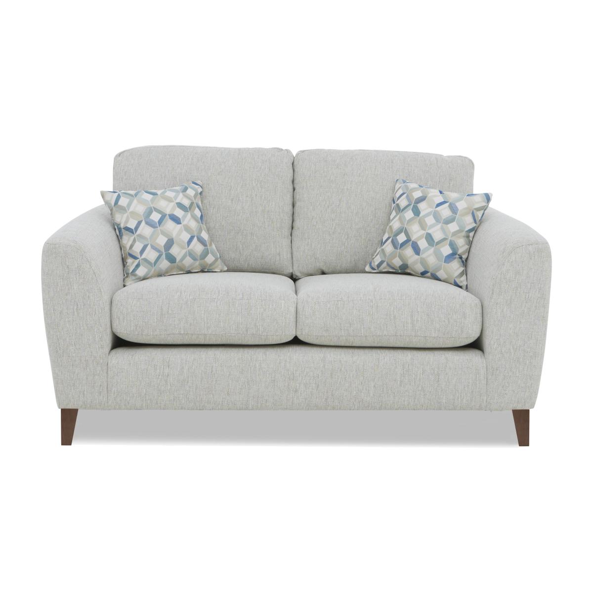 Pippa 2 Seater Fabric Sofa - Spring Sea/Sky Wd Ft – image 1