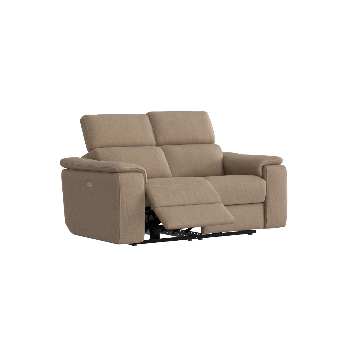 Nicoletti - Davide 2 Seater Fabric Sofa - Grey – image 3
