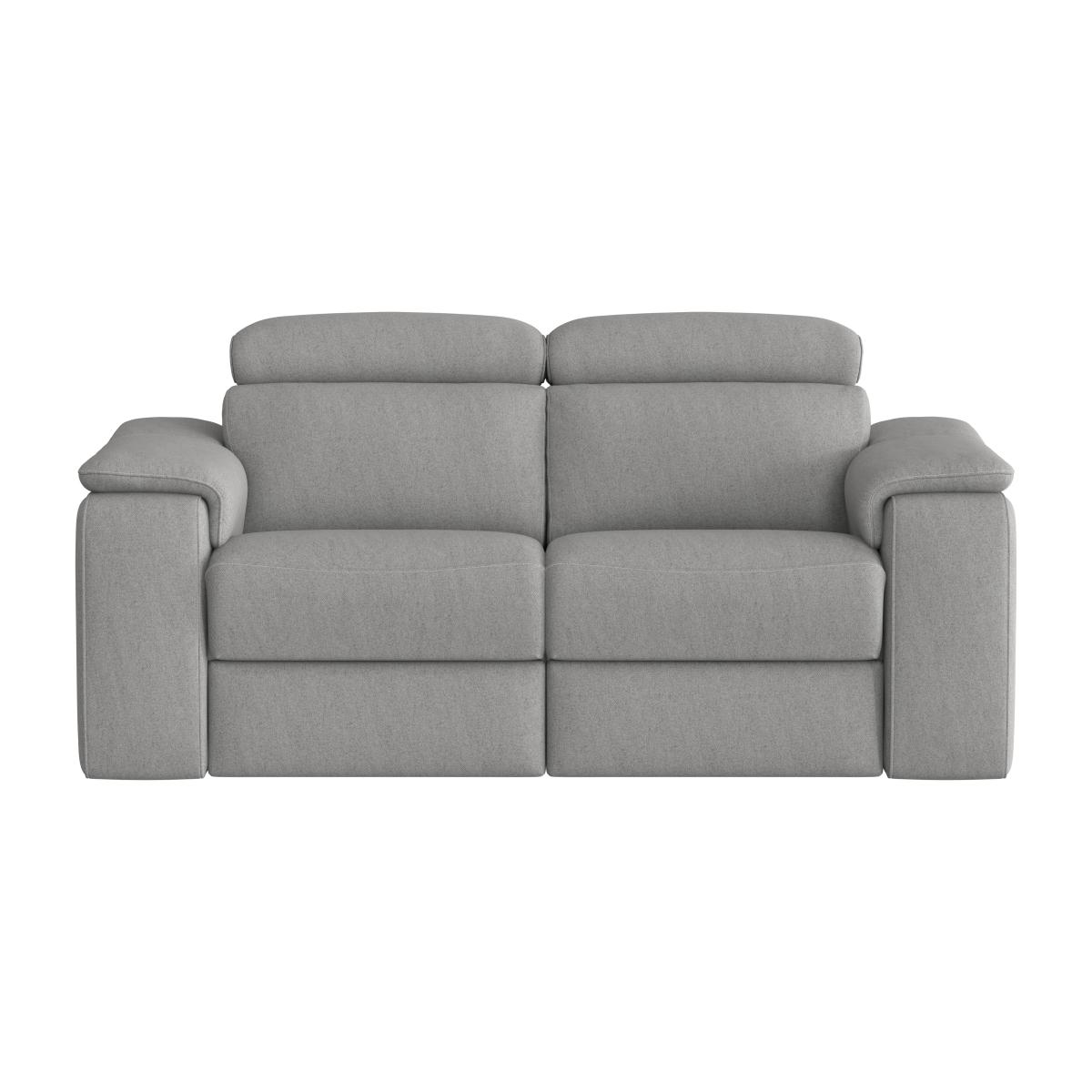 Nicoletti - Davide 2 Seater Fabric Sofa - Grey – image 1