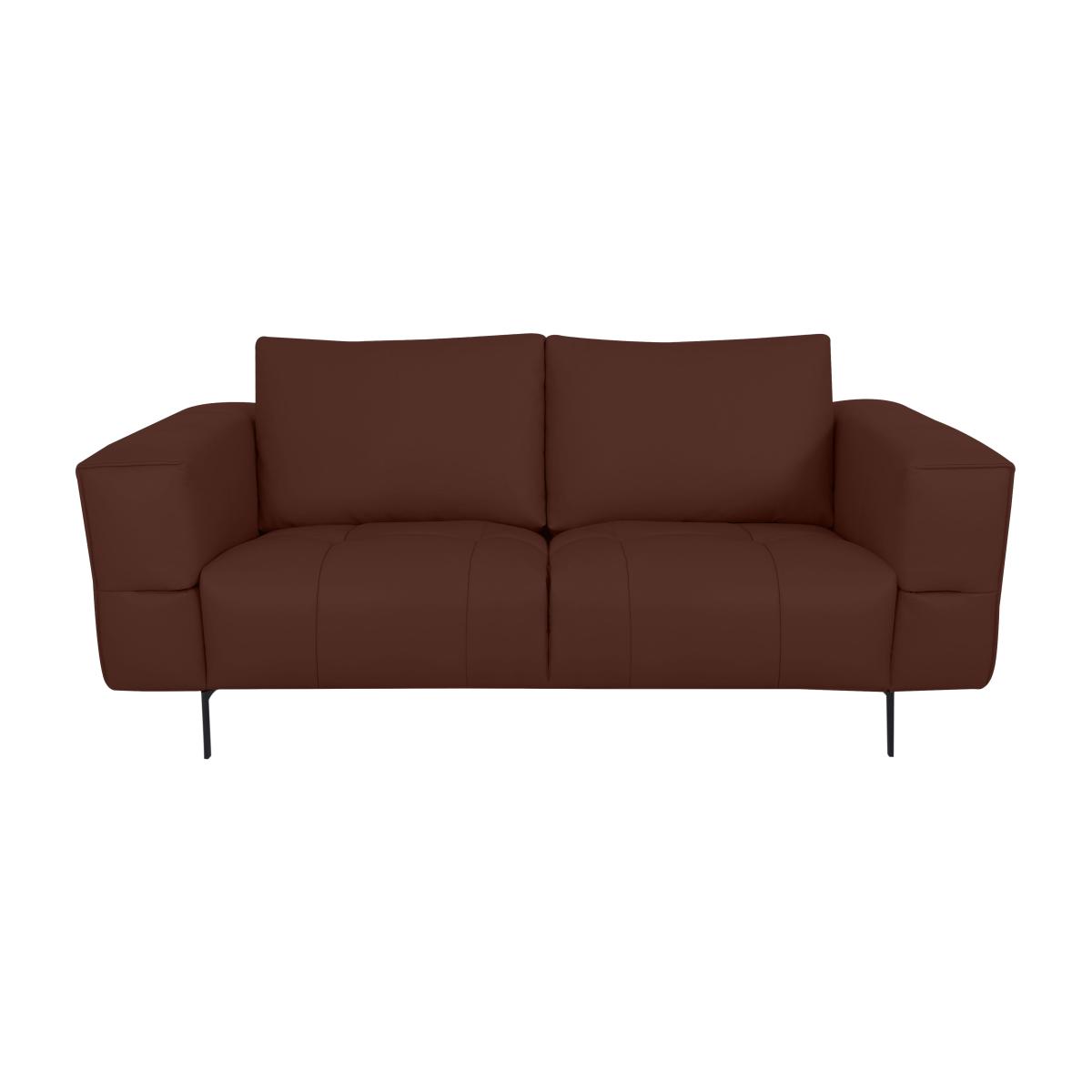 Domicil - Lawson 2 Seater Leather Sofa - NN Saddle Brown – image 1