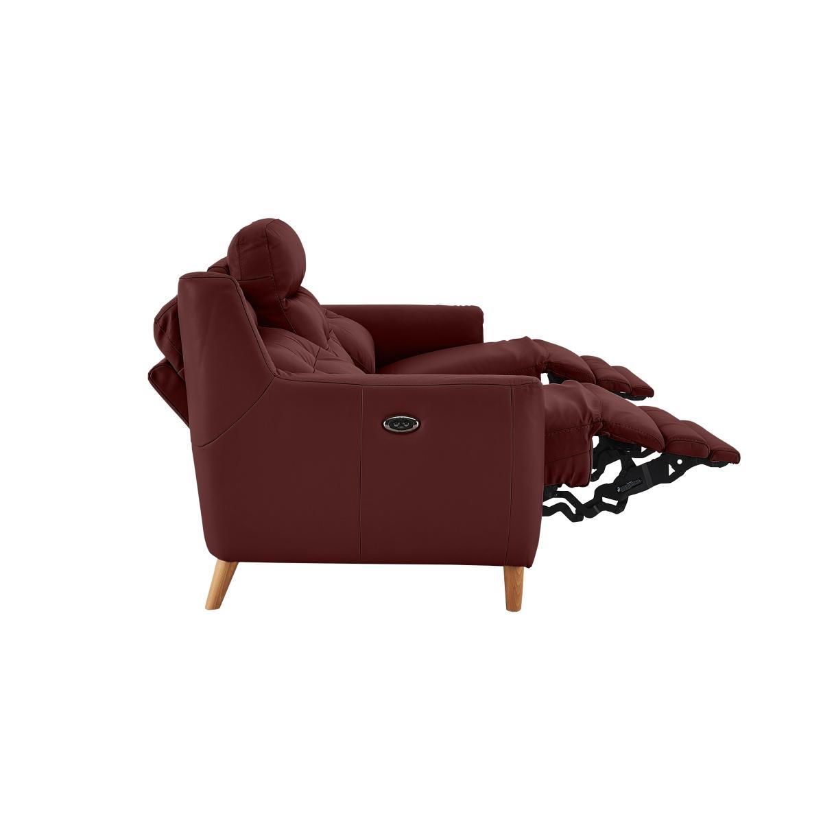 Bijoux 3 Seater Leather Sofa- World of Leather – image 9
