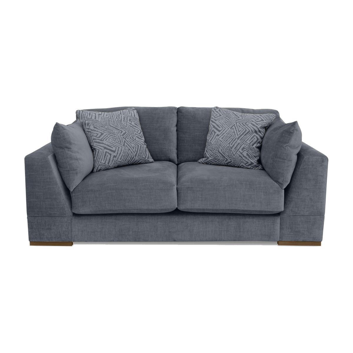 Billie 2 Seater Sofa with Walnut Feet - Walnut