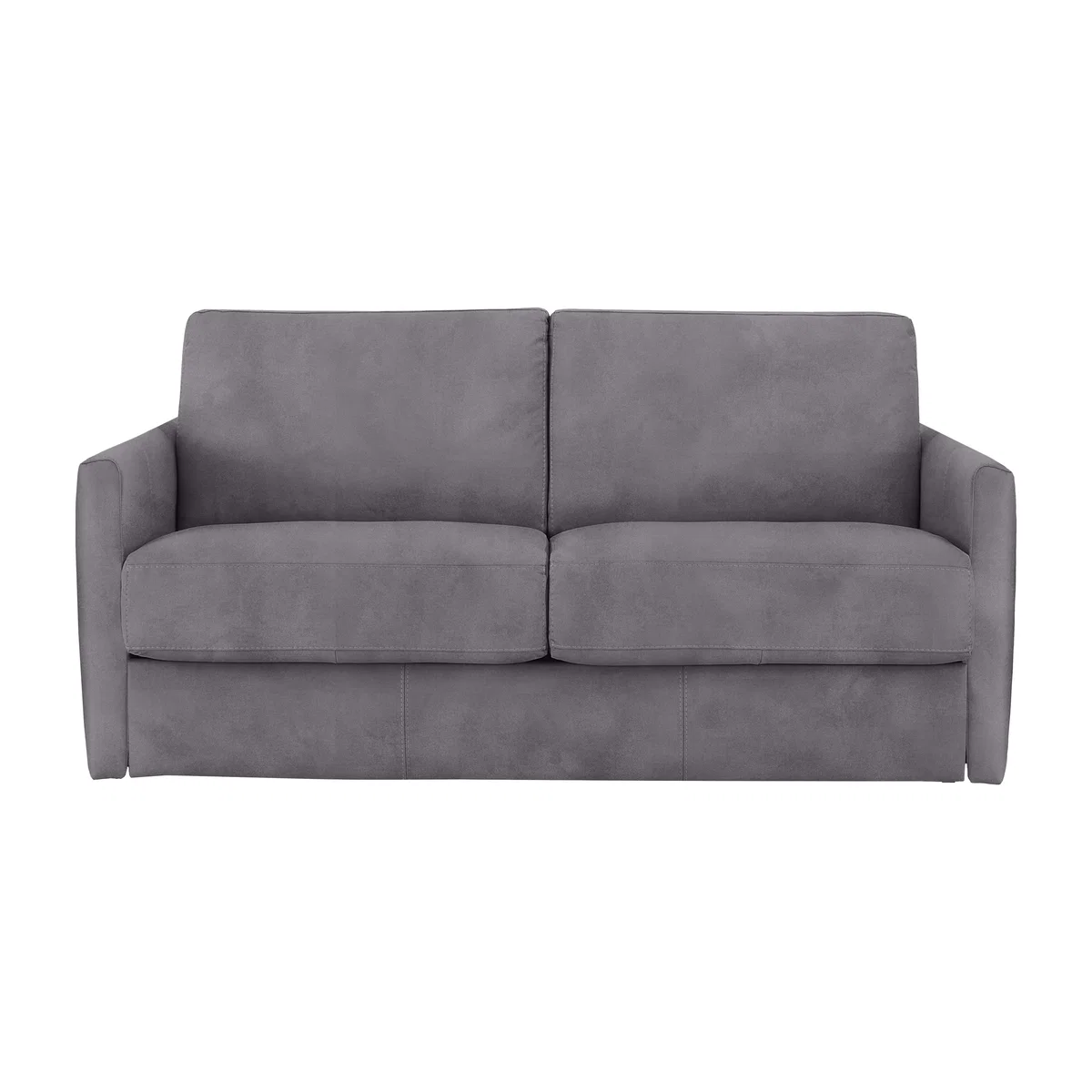 Nicoletti - Alcova 2 Seater Fabric Sofa with Slim Arms - Grey – image 1