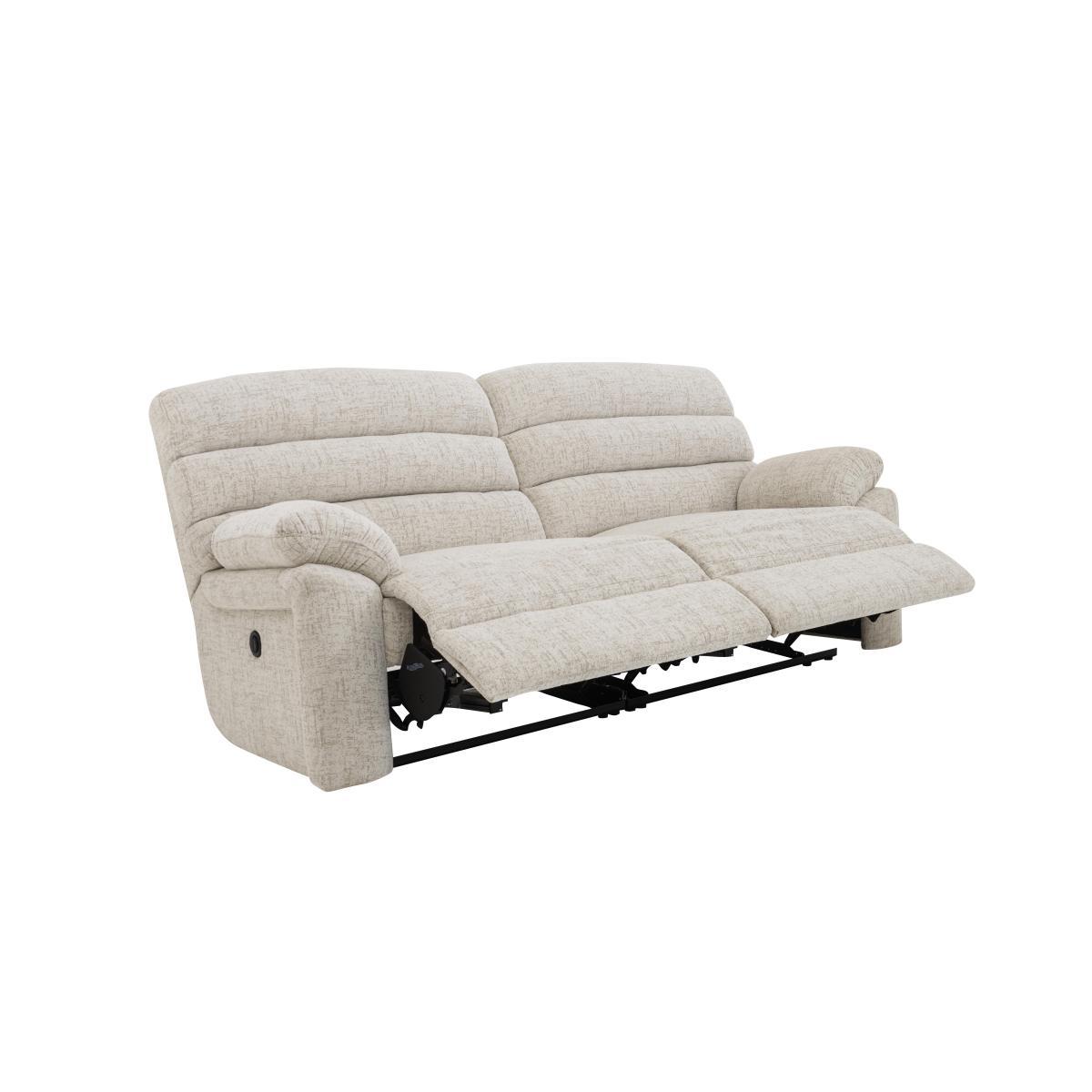Comfort Story - Page 2 Seater Fabric Power Recliner Sofa with Power Headrests – image 5