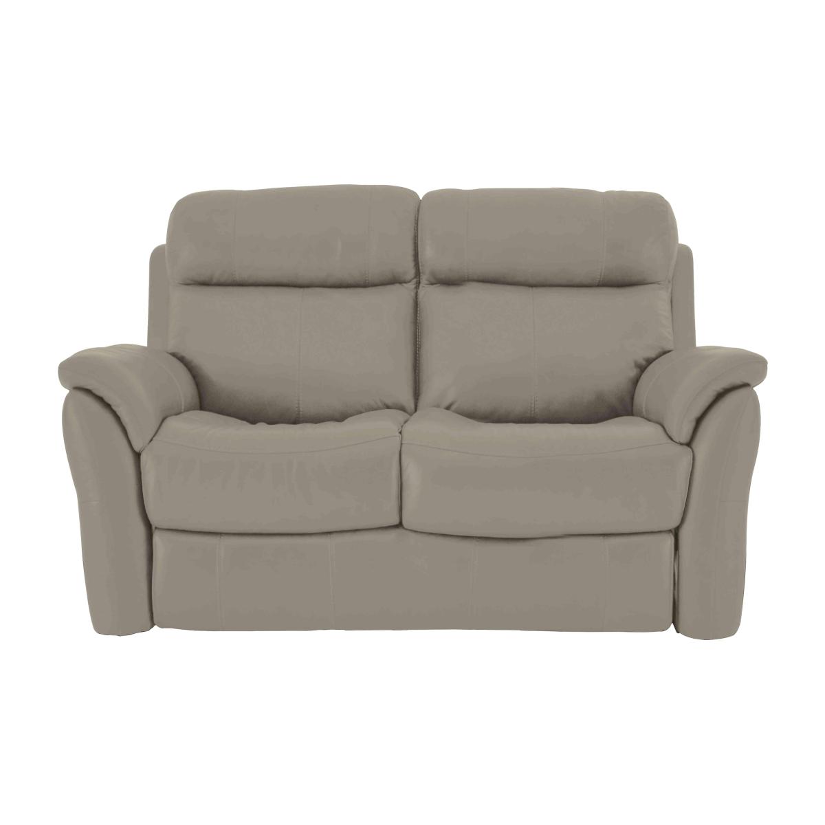 Relax Station Revive 2 Seater BV Leather Sofa - Taupe – image 1