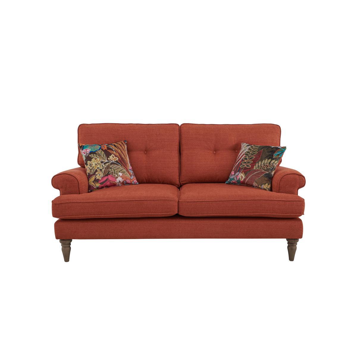 The Botanical Collection Paradiso 2 Seater Fabric Patterned Sofa - Grey – image 7