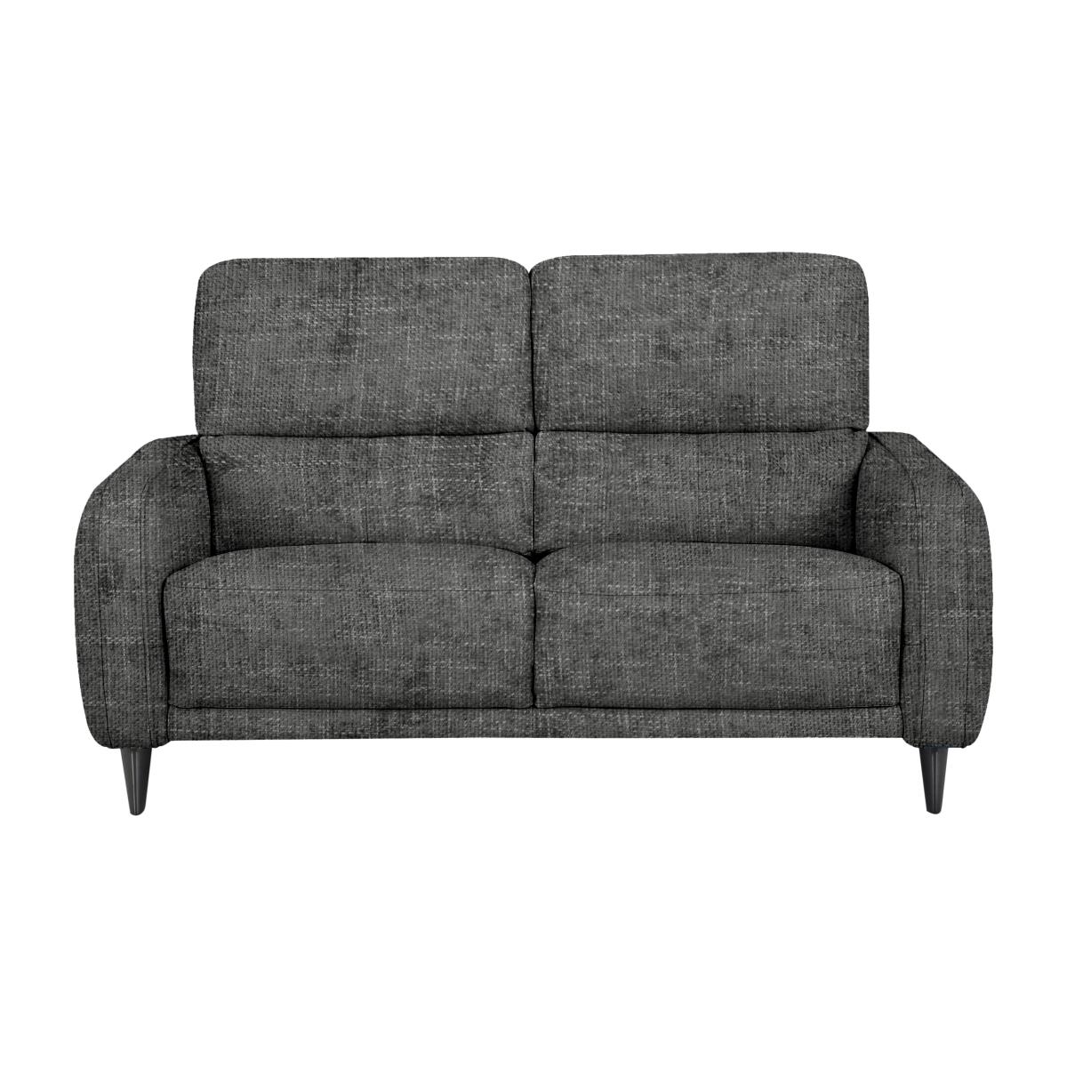 Domicil - Logan 2.5 Seater Fabric Sofa - Gunmetal – image 1