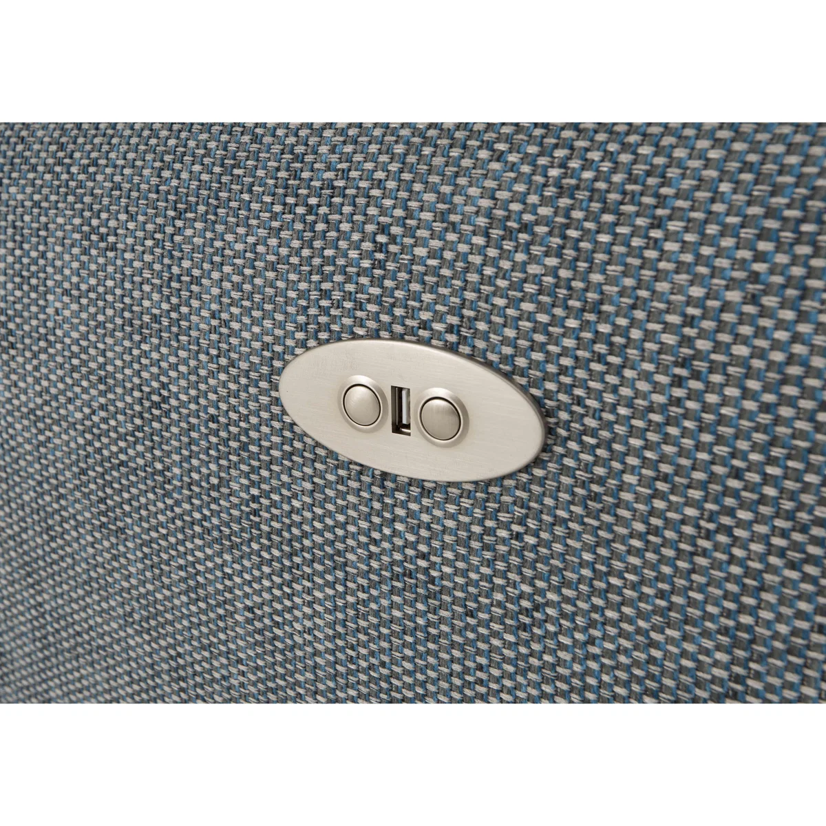 Ercol - Enna Medium Fabric Power Recliner Sofa - Blue – image 4