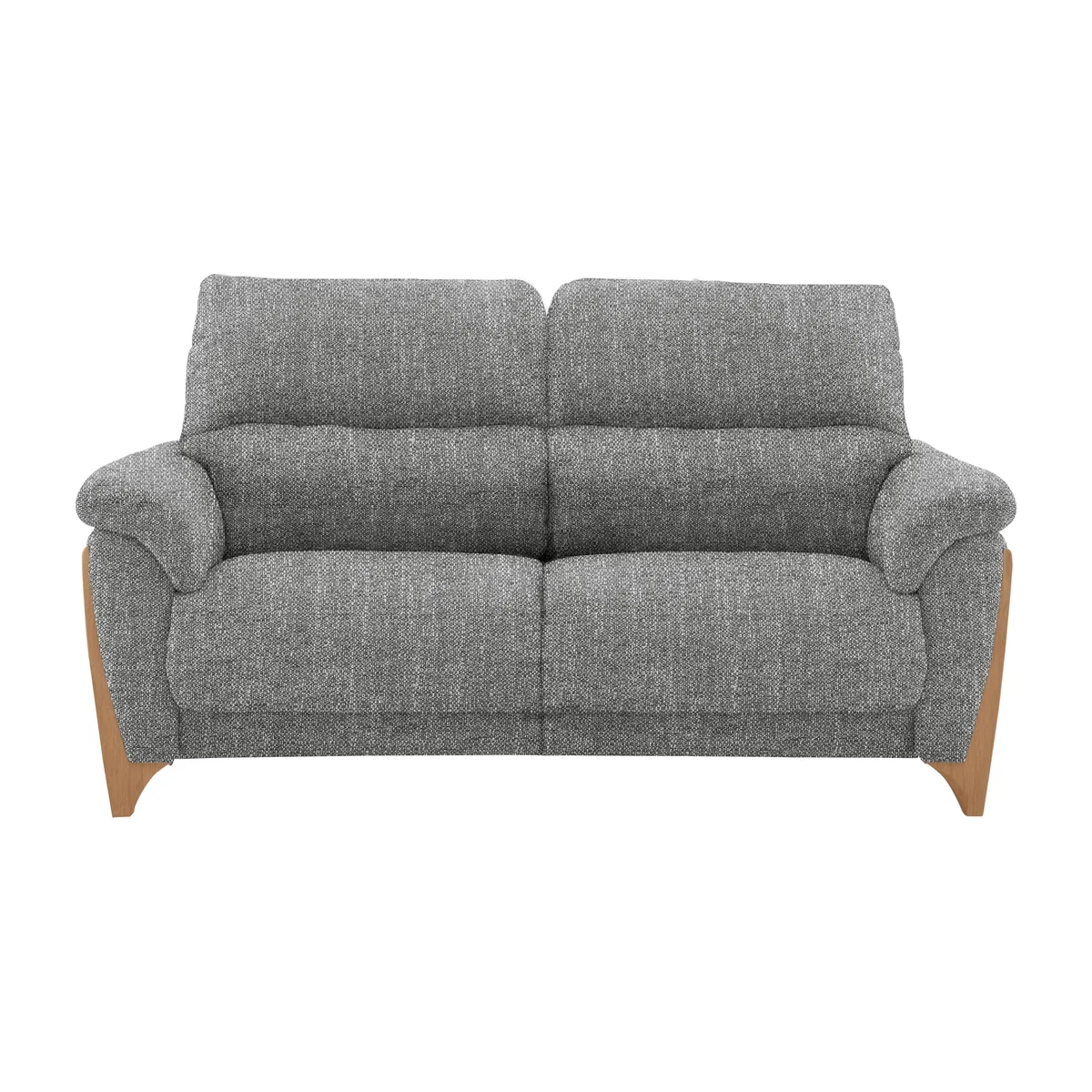 Ercol - Enna Medium Fabric Power Recliner Sofa - Blue – image 1