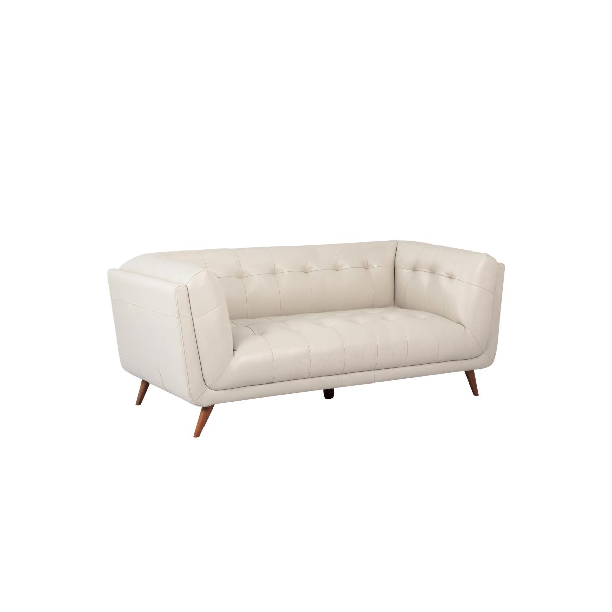 Rene 2 Seater Leather Sofa - Blue – image 5