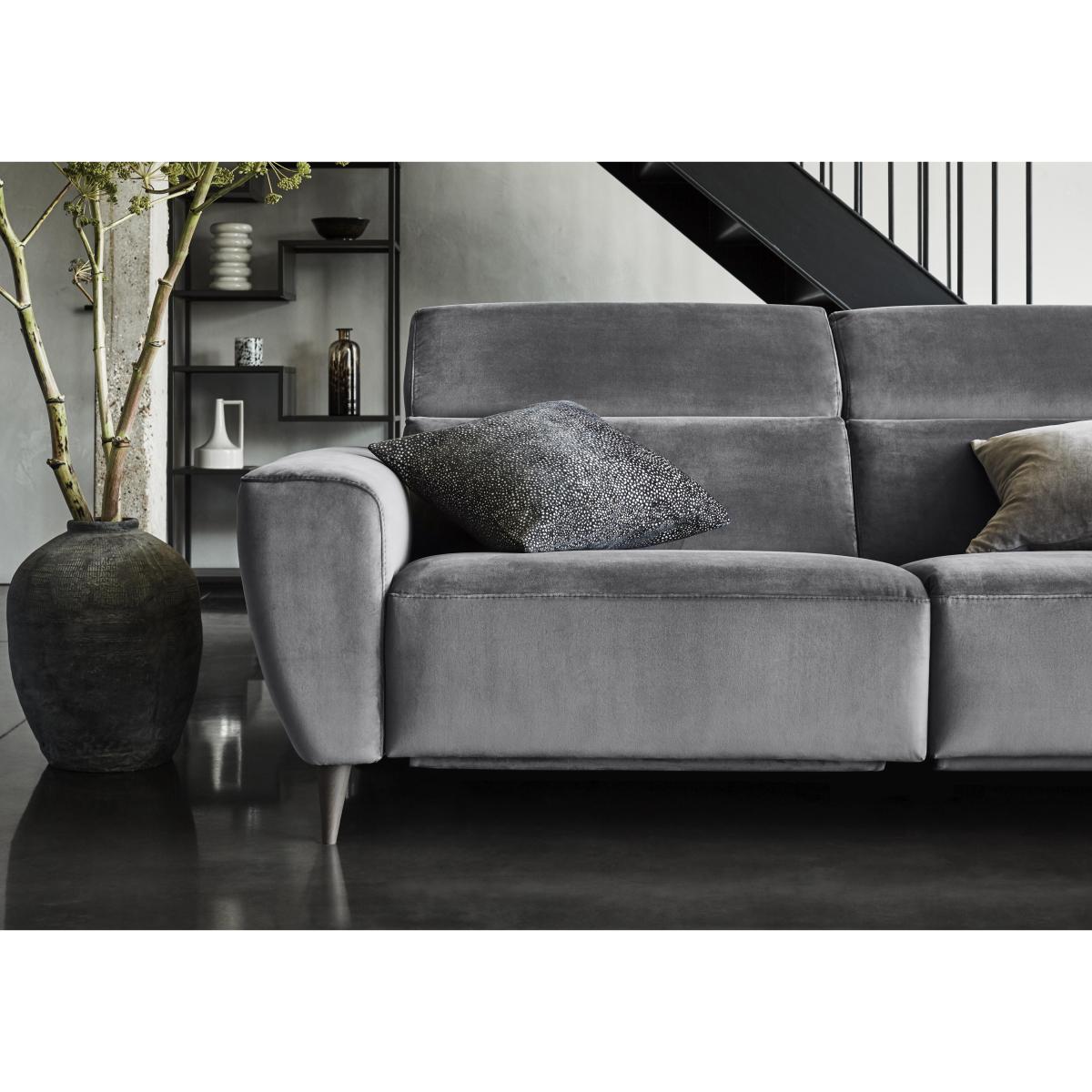 Nicoletti Italia - Milano 2 Seater Fabric Sofa - Coupe Grigio Topo – image 5
